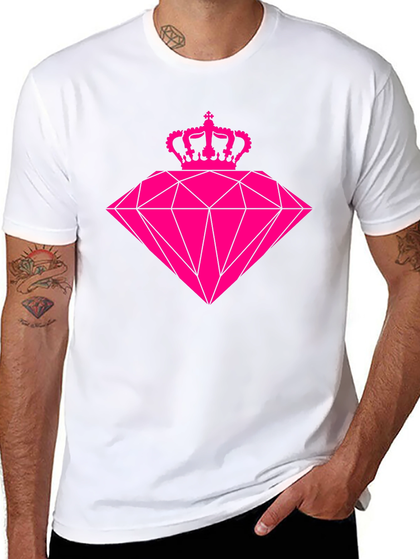 Diamond Crown Graphic T-Shirt