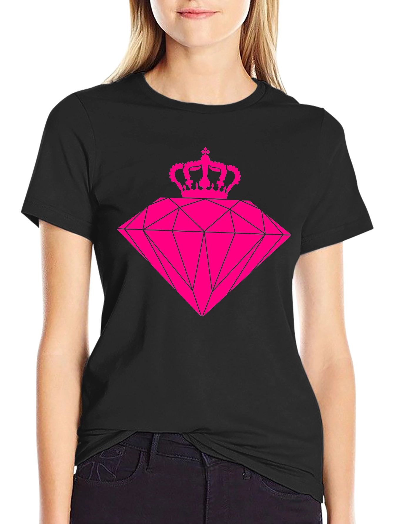 Diamond Crown Graphic T-Shirt