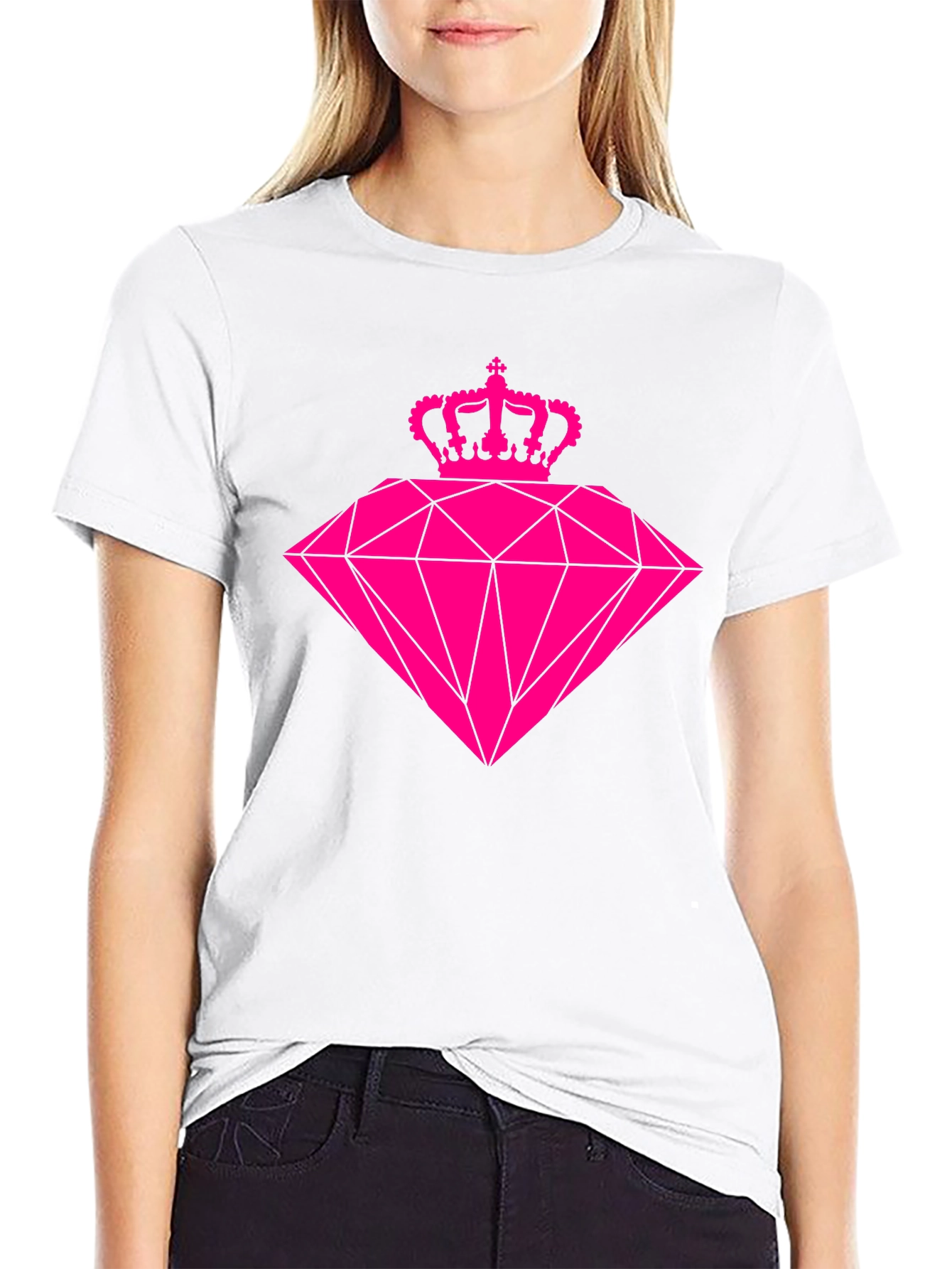 Diamond Crown Graphic T-Shirt