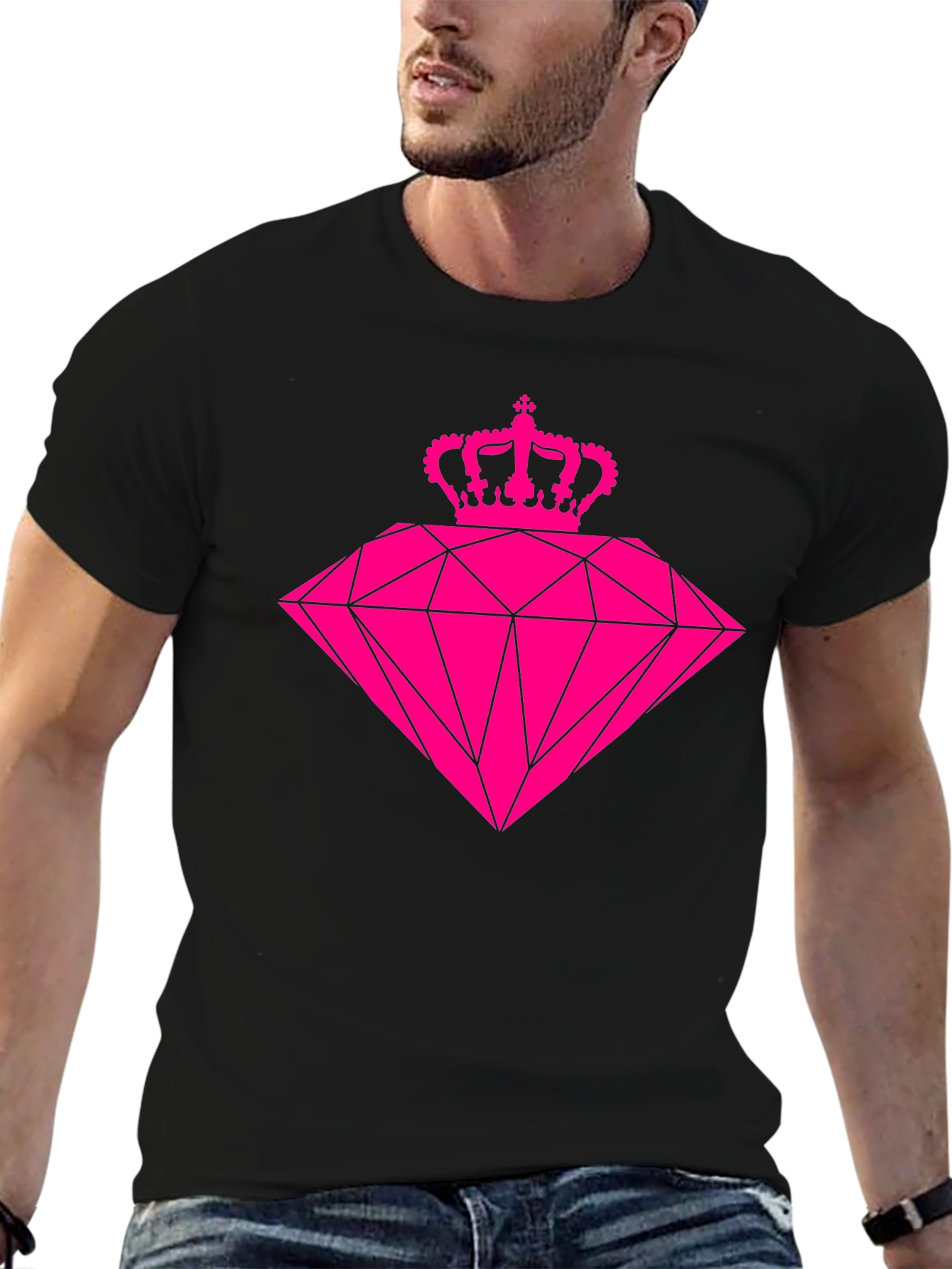 Diamond Crown Graphic T-Shirt