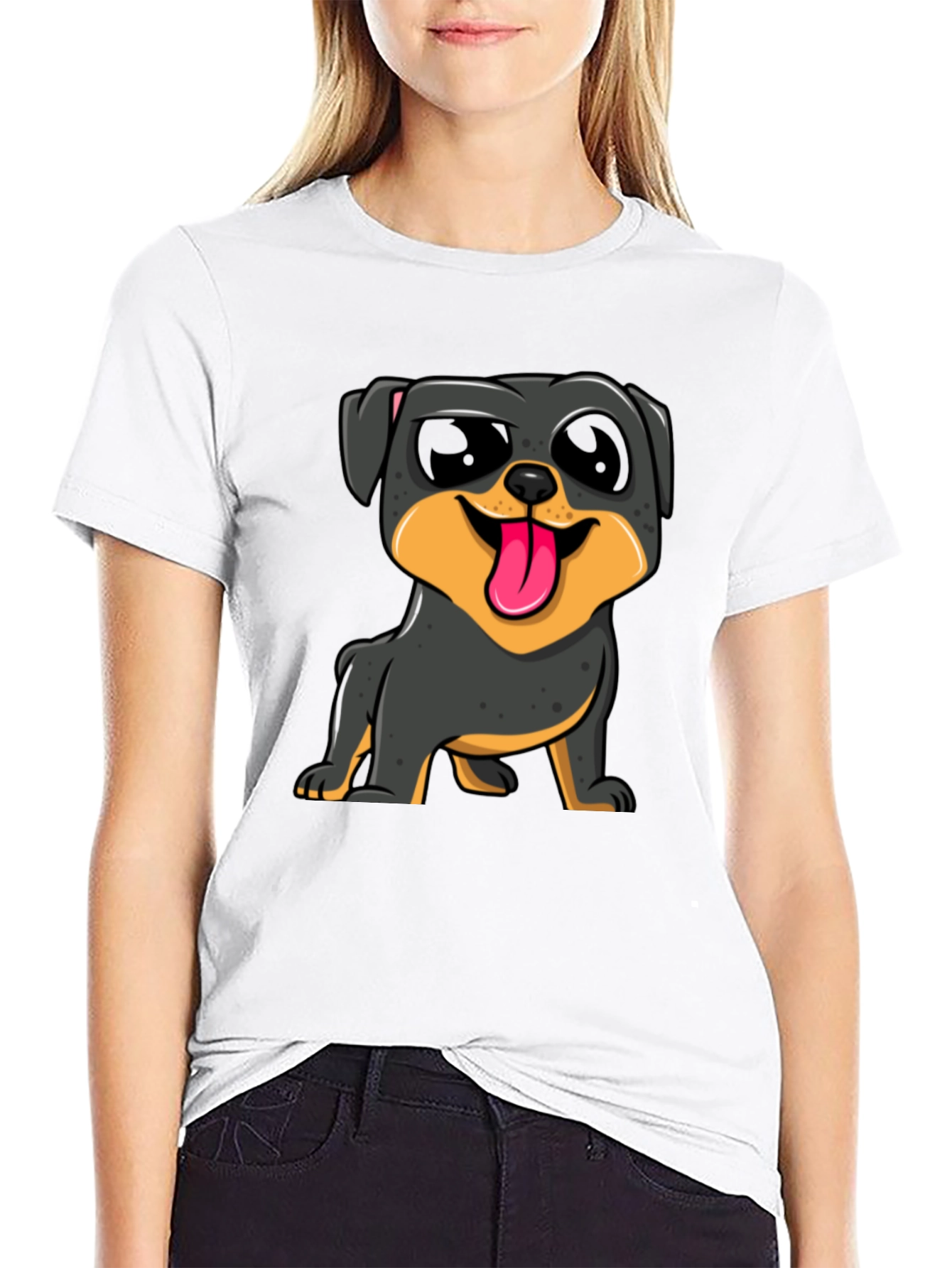 Cool Cartoon Dog T-Shirt