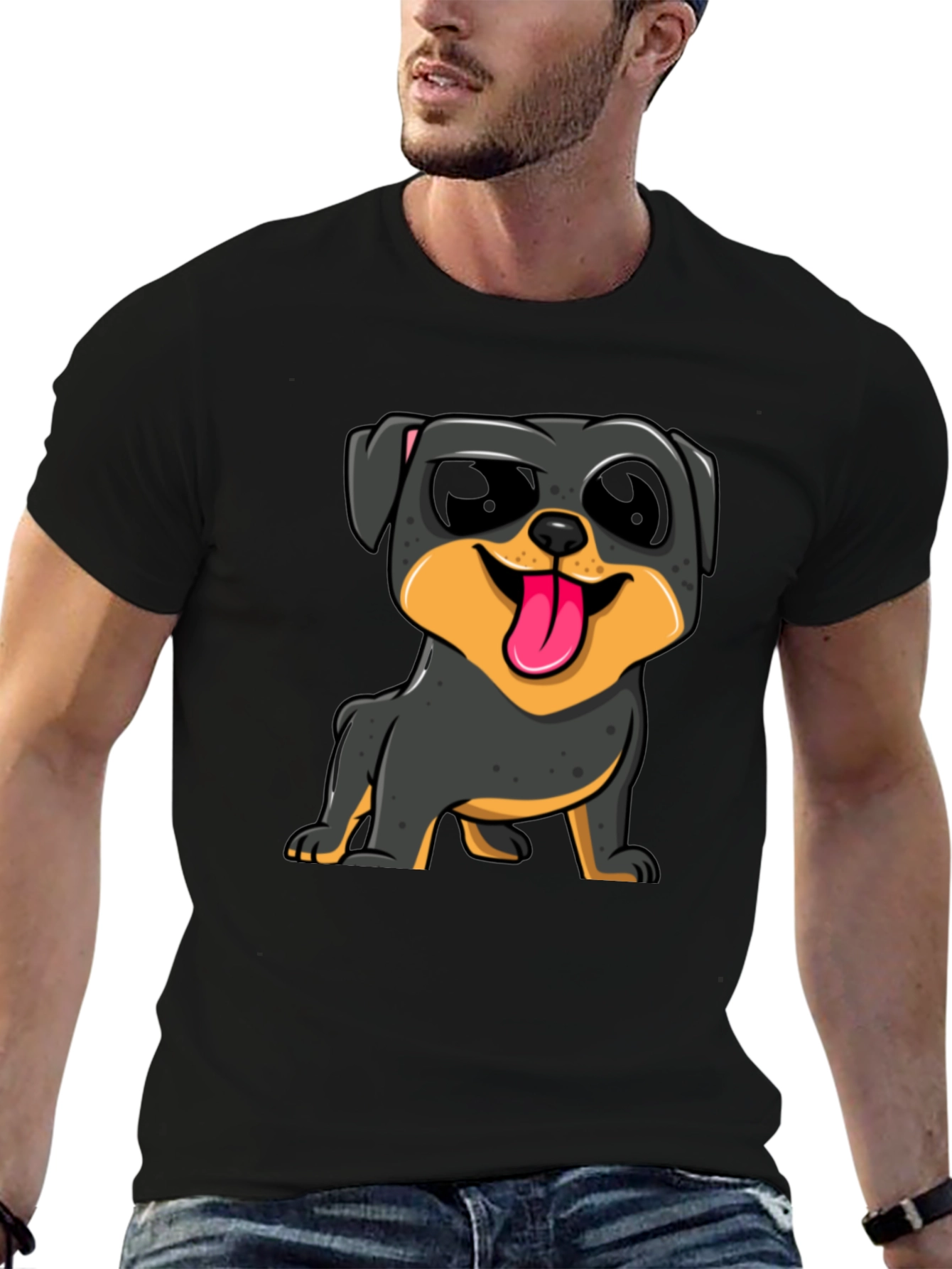 Cool Cartoon Dog T-Shirt