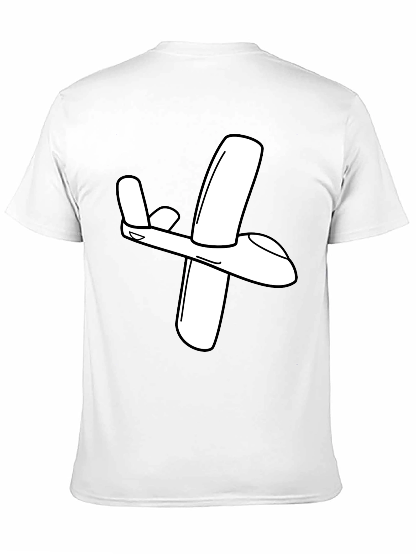 Airplane Graphic Tee - Classic Black T-Shirt
