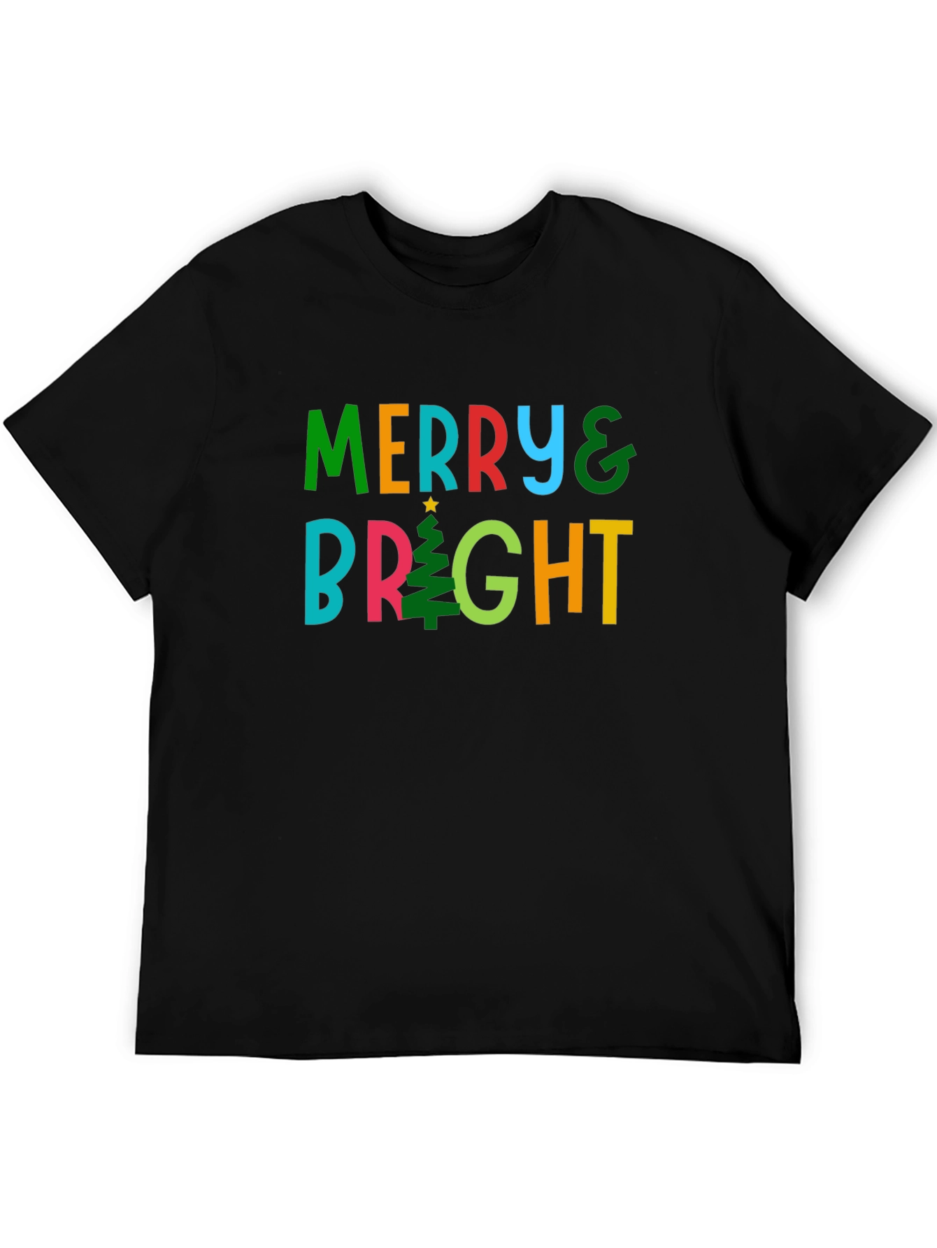 Merry & Bright Christmas T-Shirt
