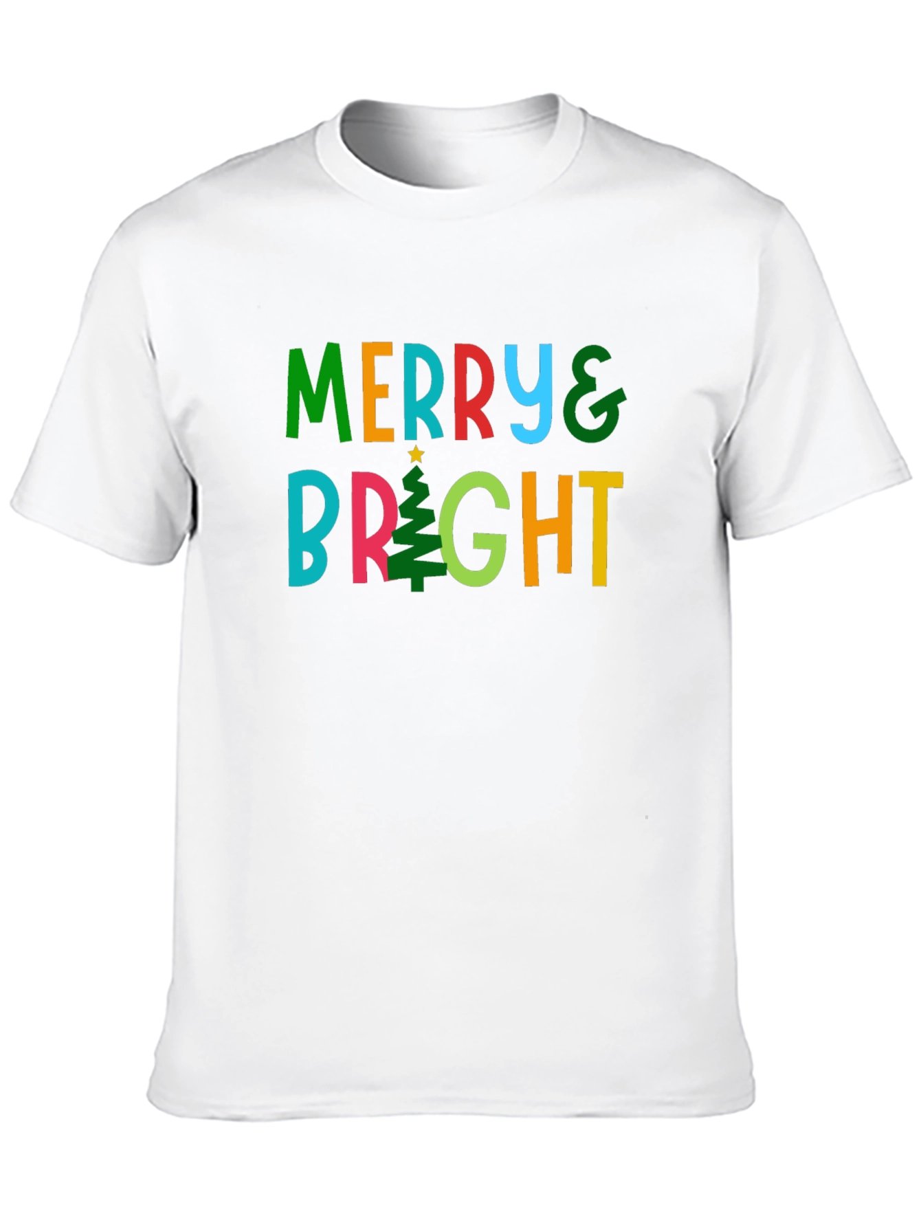 Merry & Bright Christmas T-Shirt