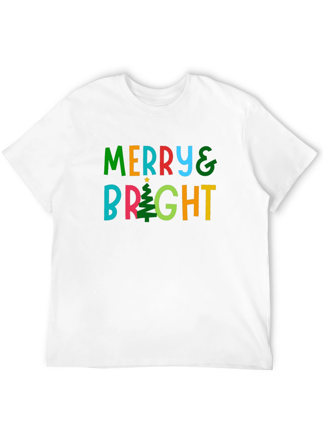 Merry & Bright Christmas T-Shirt