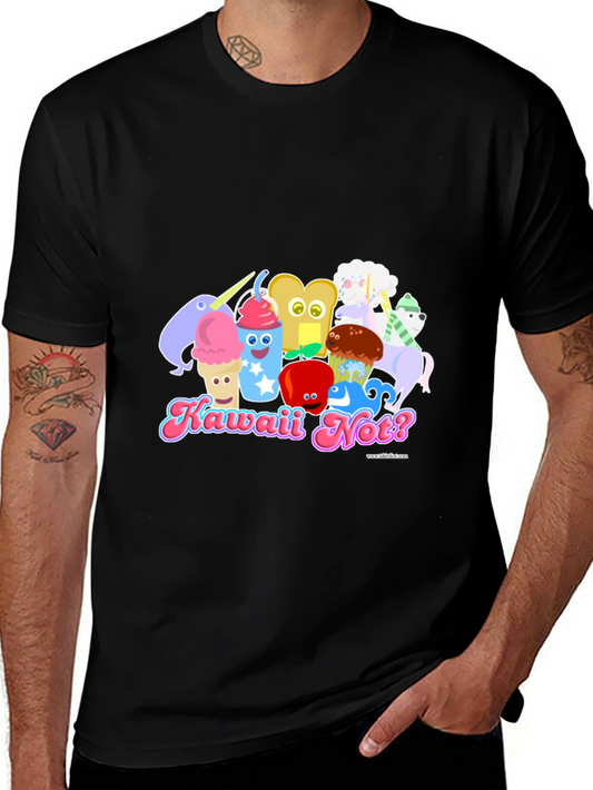 Kawaii Not? T-Shirt: Fun Unique Graphic Tee