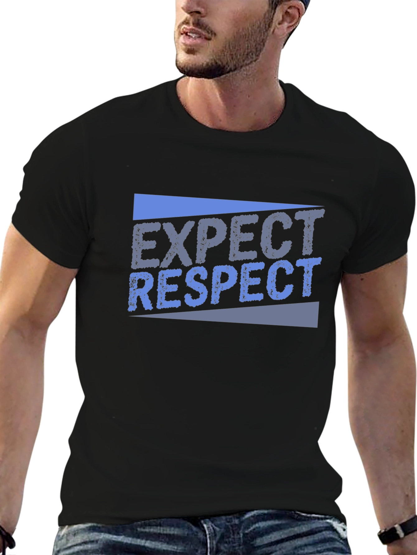 Expect Respect Graphic Tee - Black