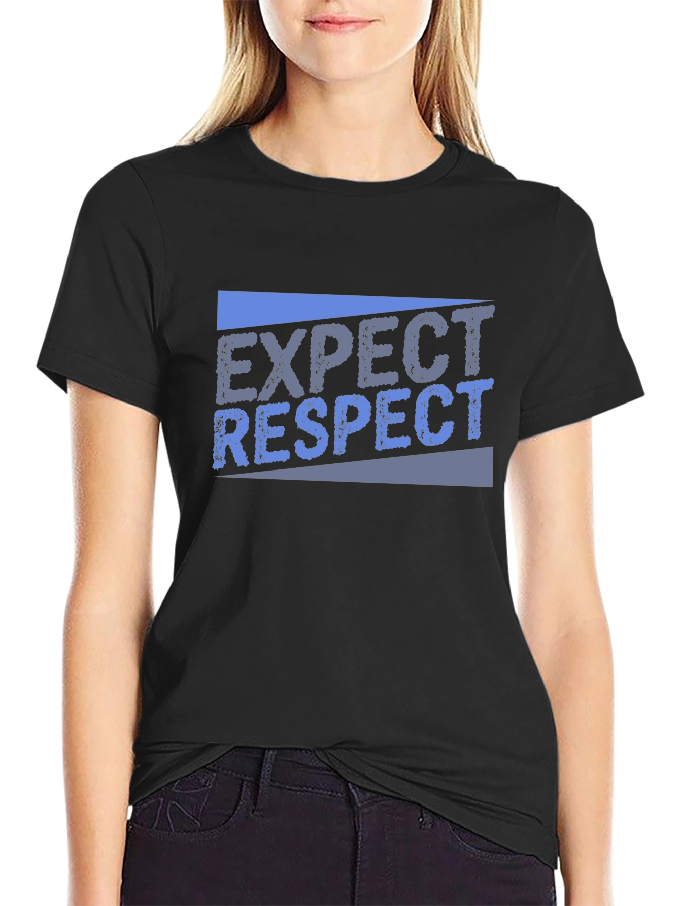 Expect Respect Graphic Tee - Black