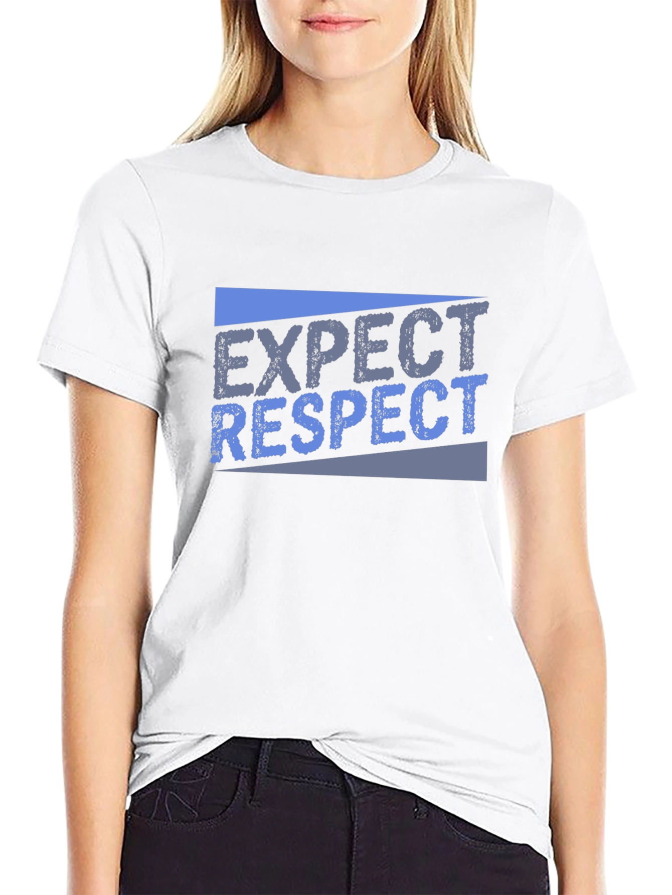 Expect Respect Graphic Tee - Black