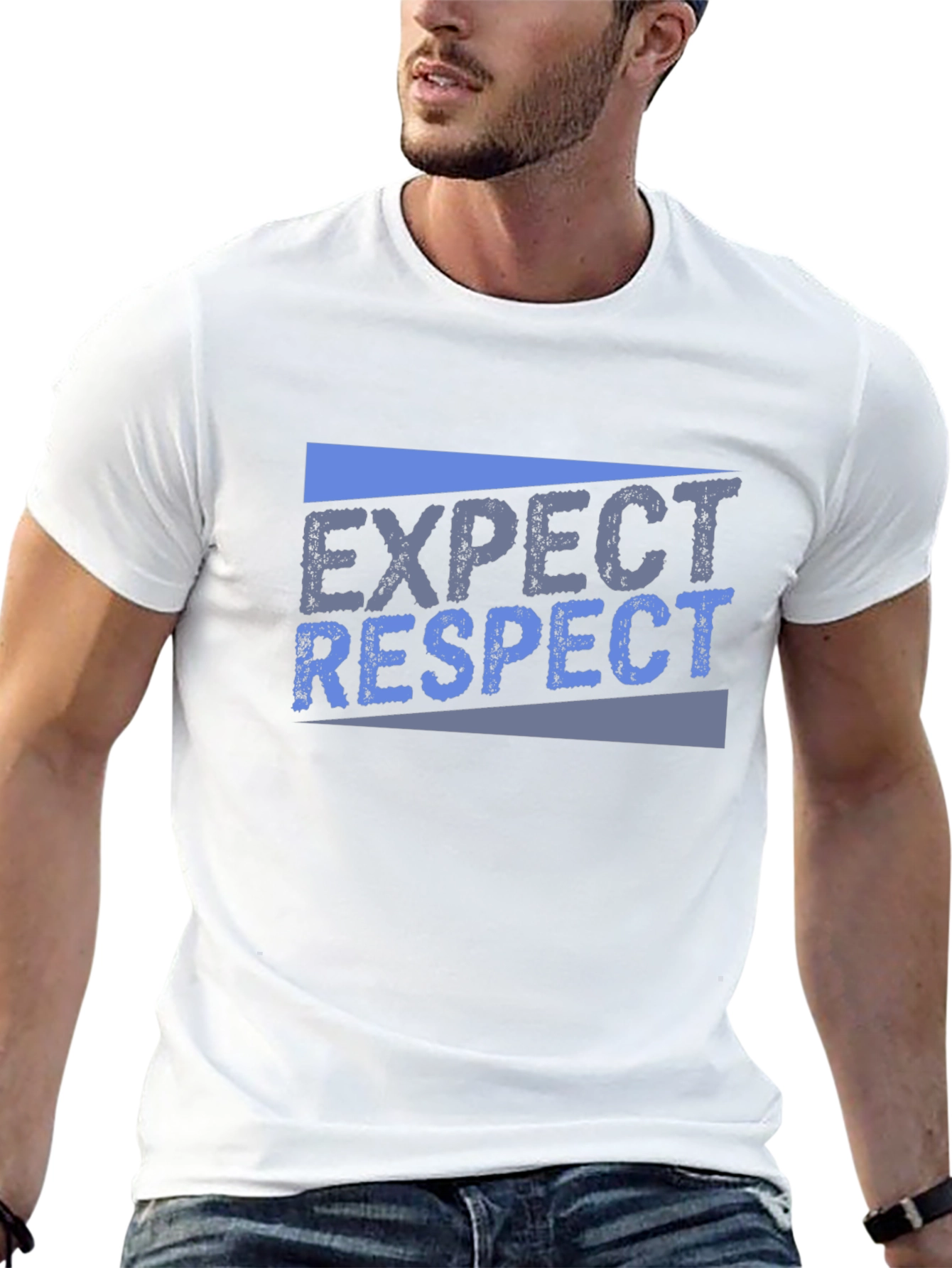 Expect Respect Graphic Tee - Black