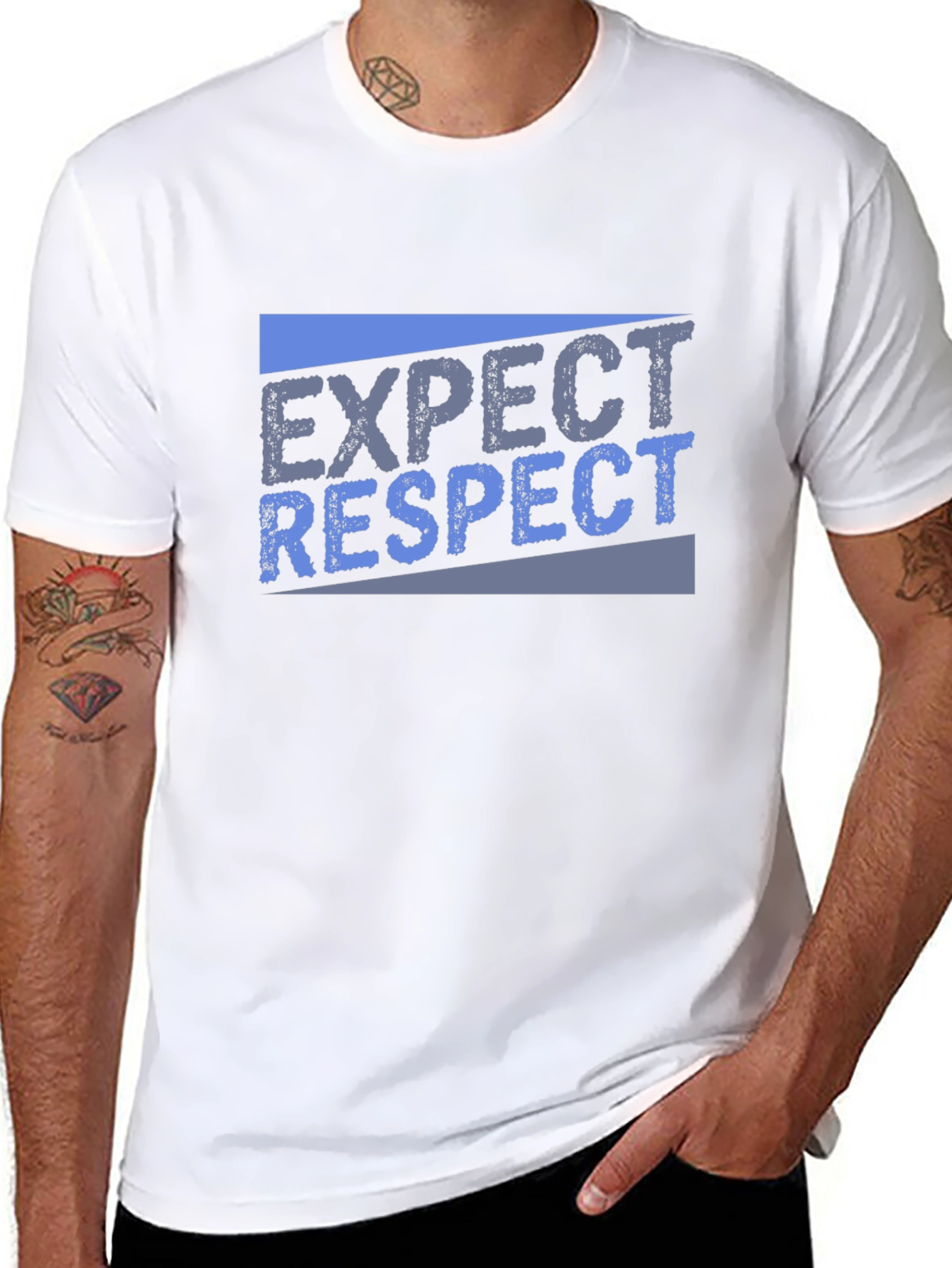 Expect Respect Graphic Tee - Black