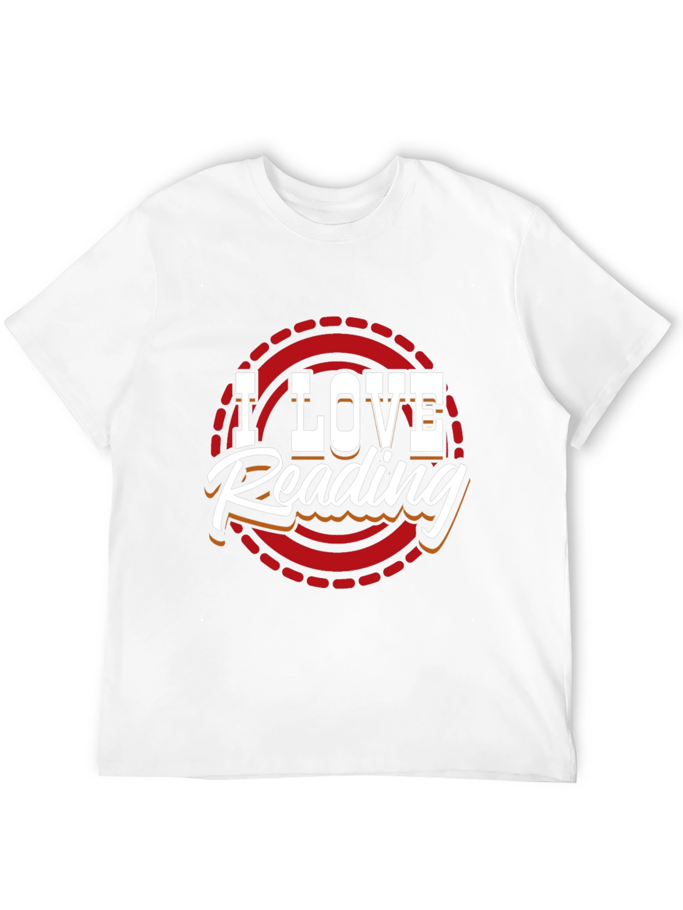 I Love Reading Graphic Tee - Unisex Black T-Shirt