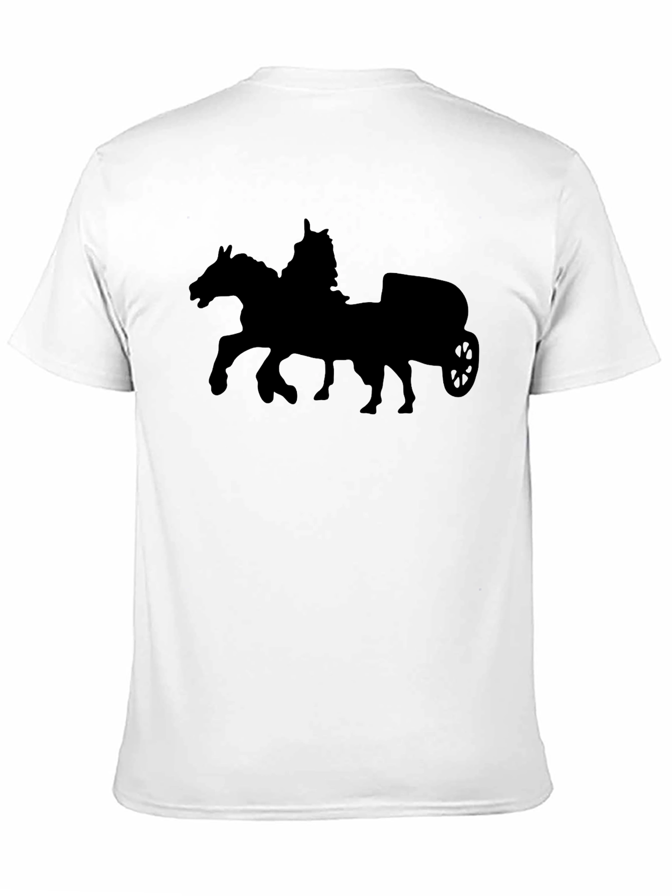 Chariot T-Shirt - Black Cotton Tee