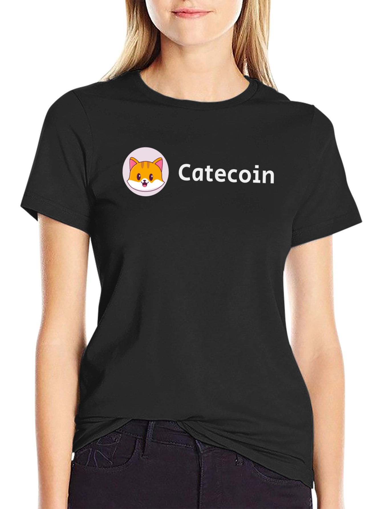 Catecoin T-Shirt - Crypto Fashion