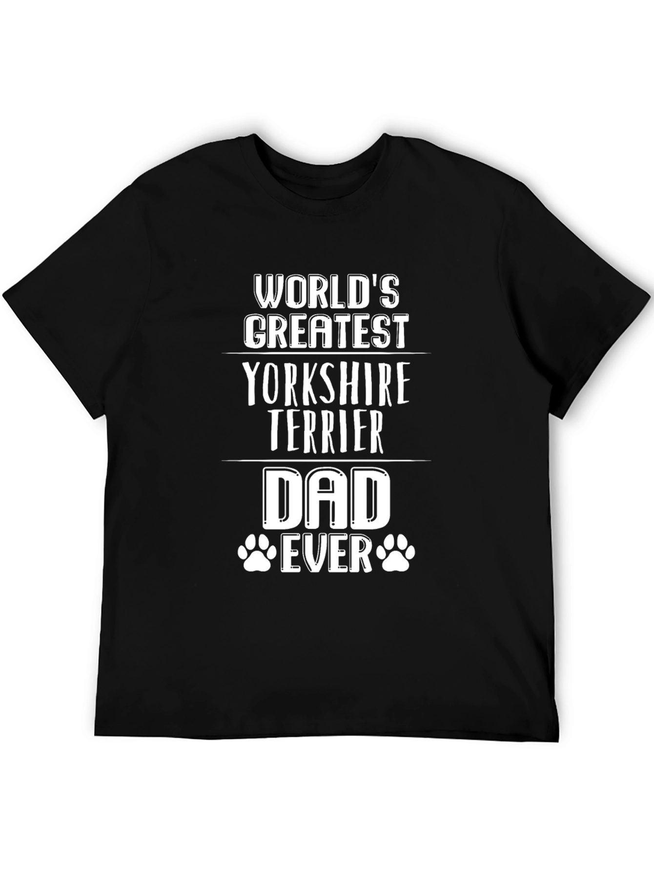 Yorkshire Terrier Dad T-Shirt