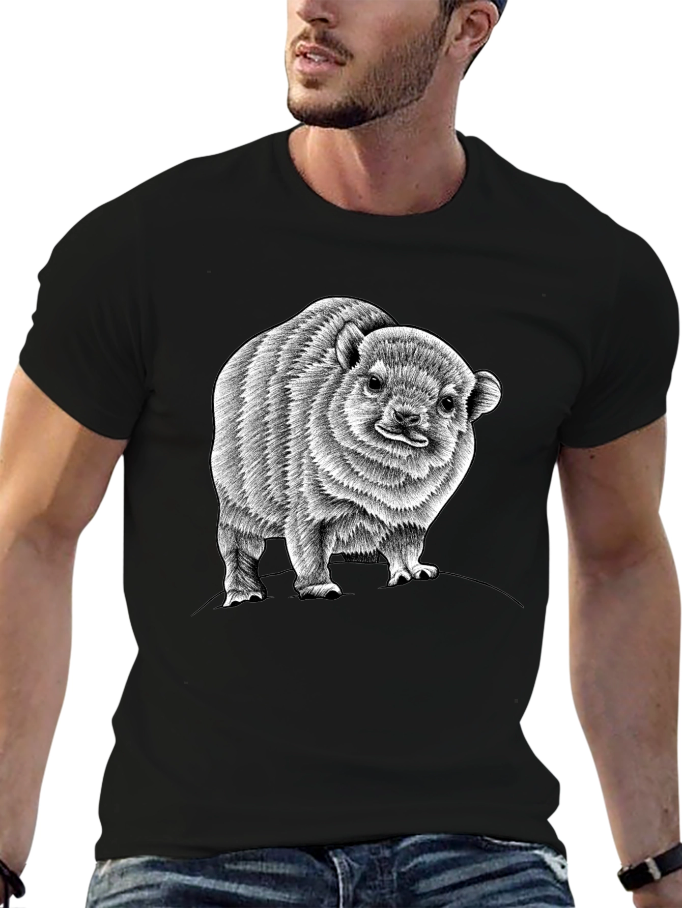 Adorable Bush Hyrax Graphic Tee