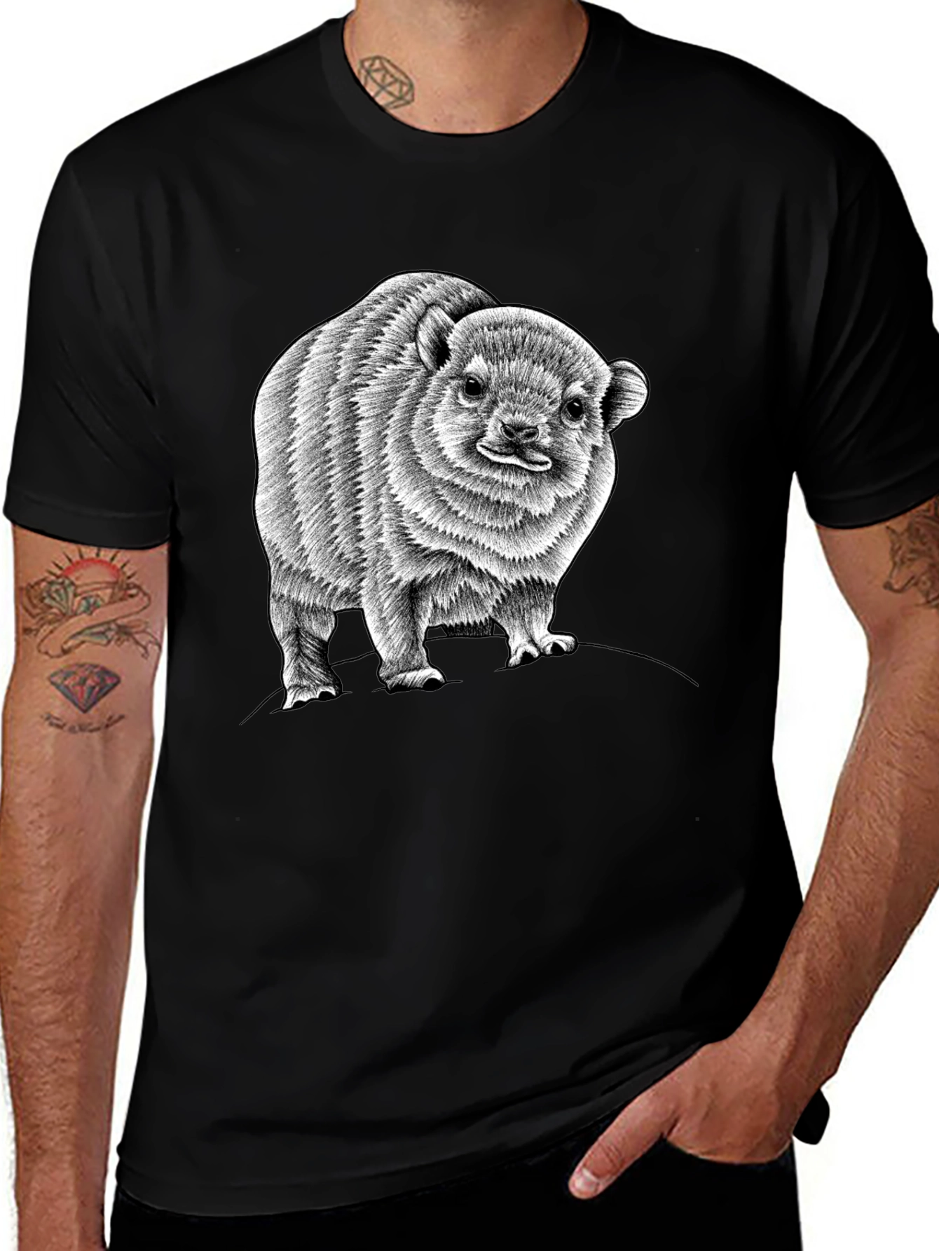 Adorable Bush Hyrax Graphic Tee