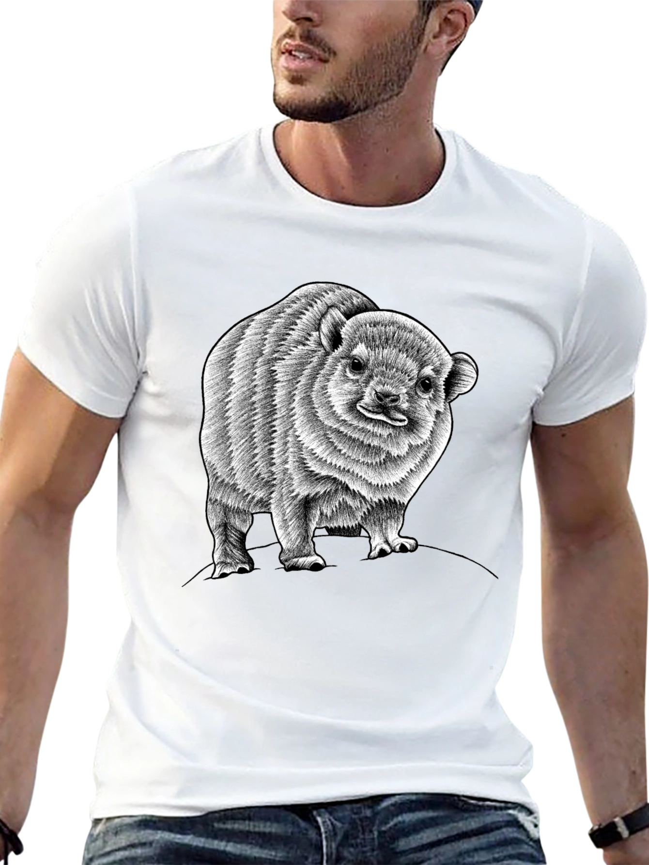 Adorable Bush Hyrax Graphic Tee
