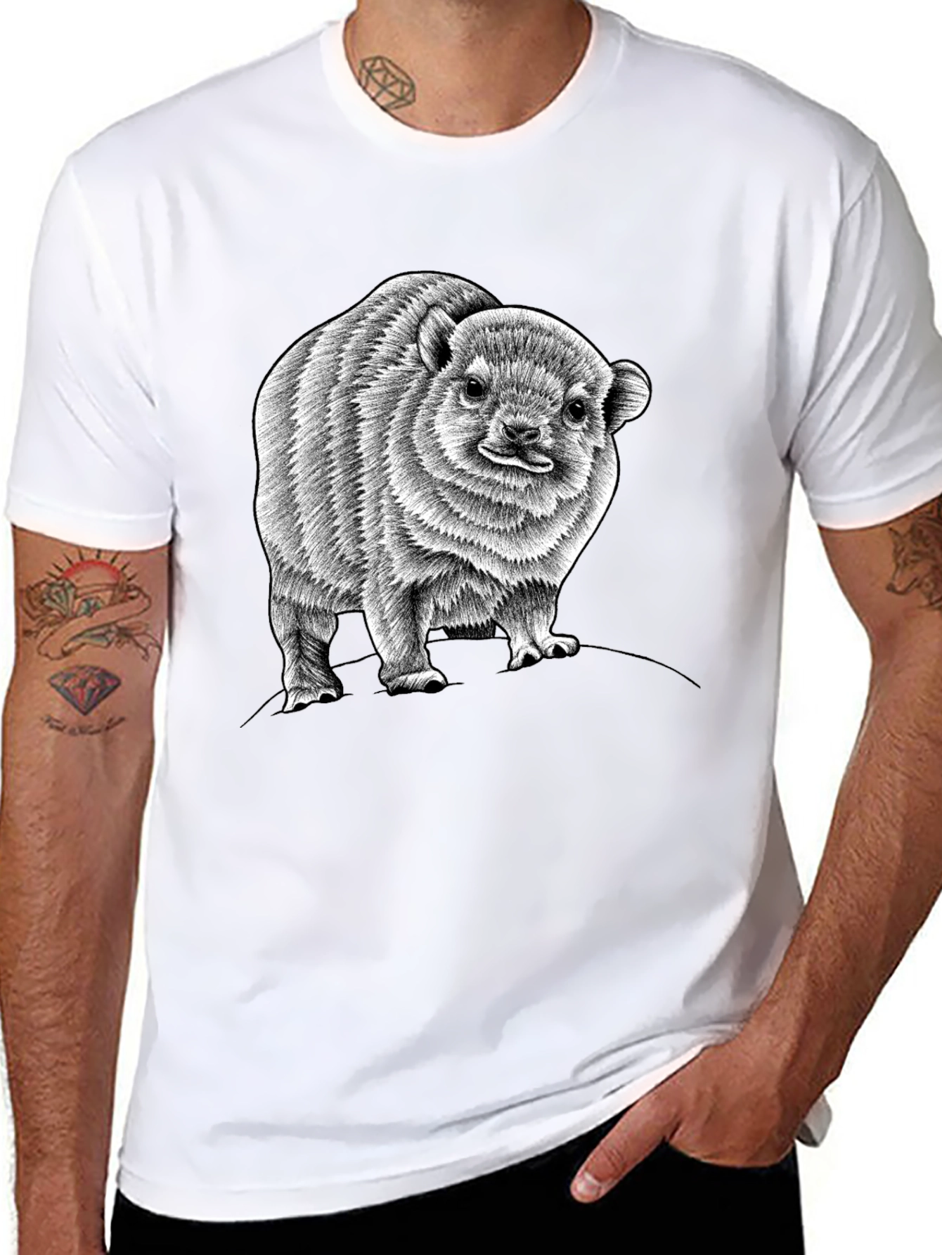 Adorable Bush Hyrax Graphic Tee