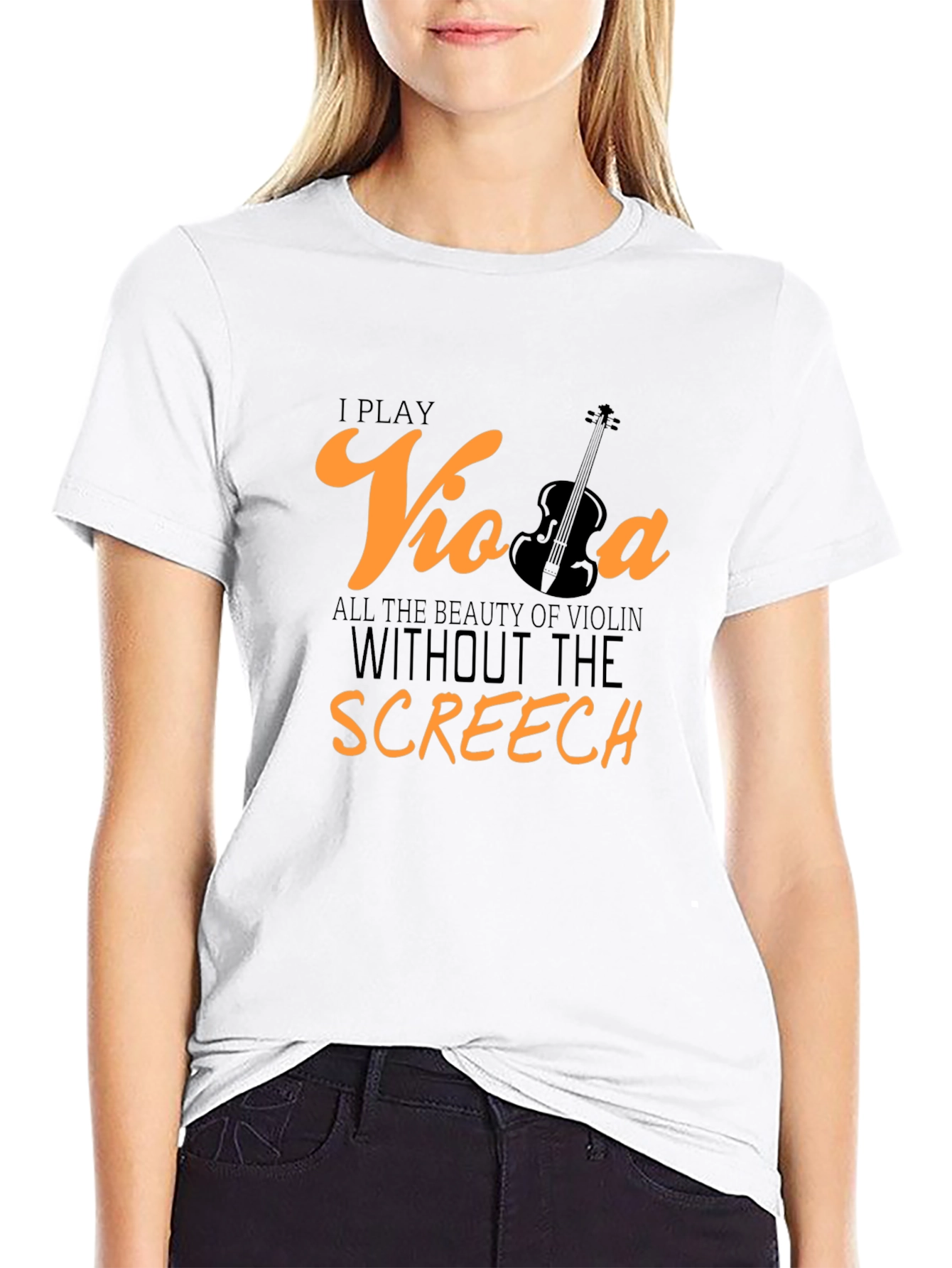 Viola Player T-Shirt: Beauty Without the Screech