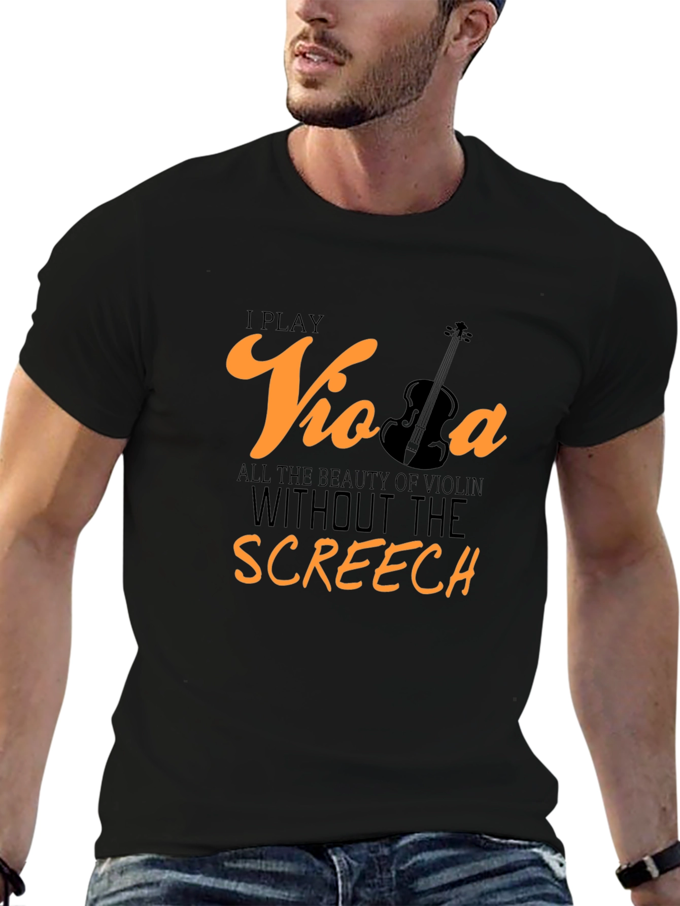 Viola Player T-Shirt: Beauty Without the Screech