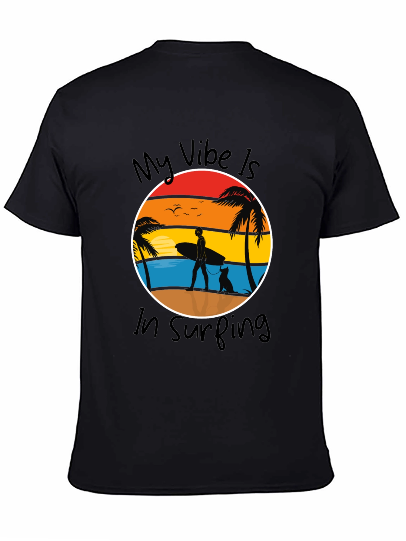 Surfing Vibe Graphic Tee