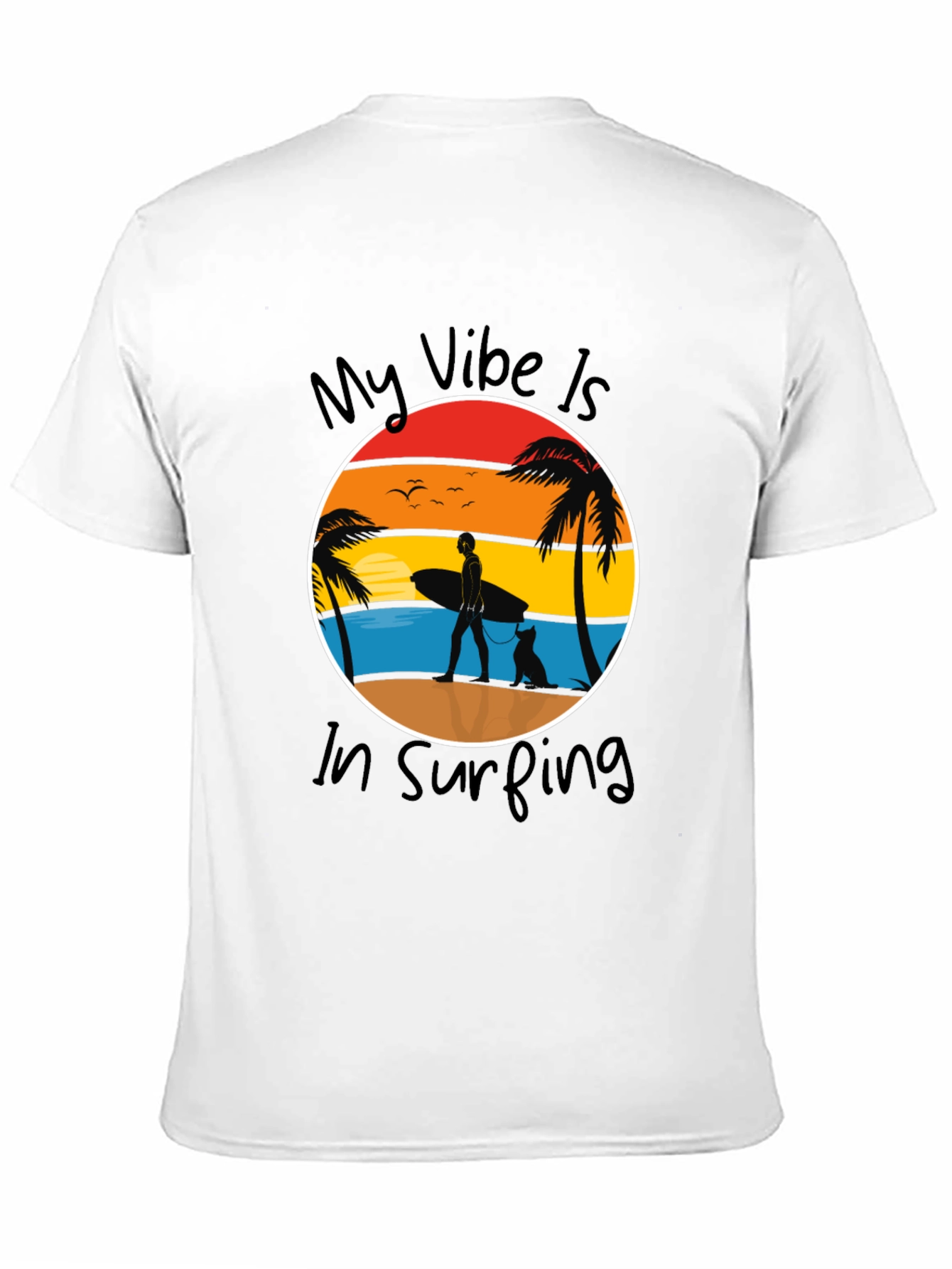 Surfing Vibe Graphic Tee