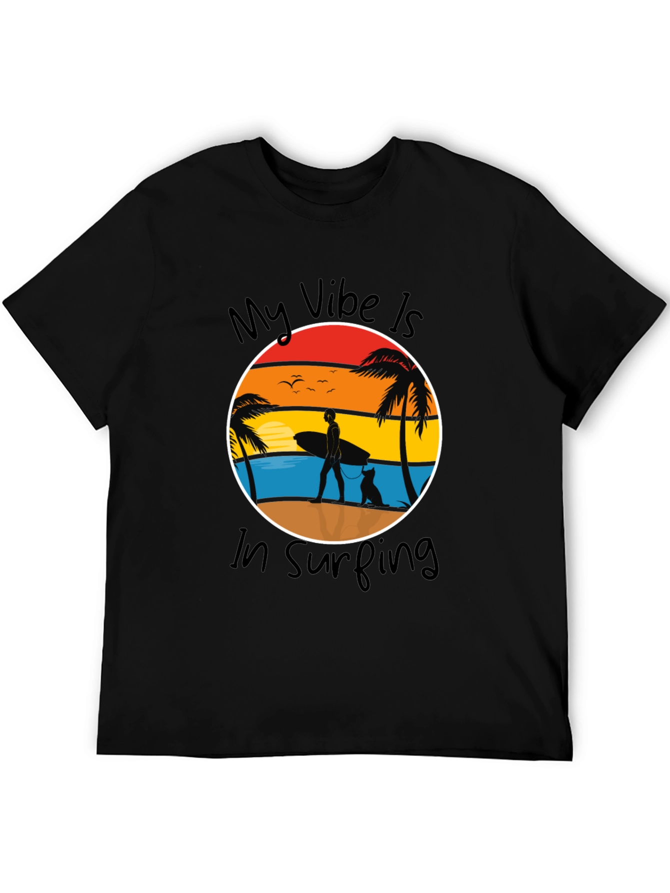 Surfing Vibe Graphic Tee
