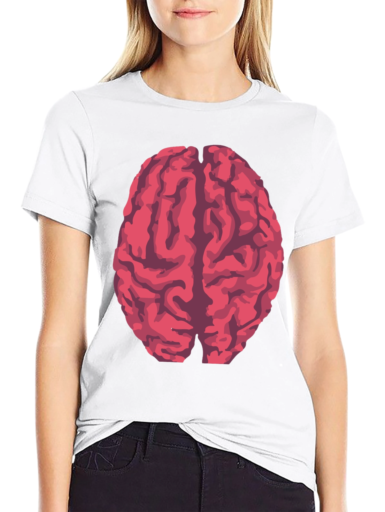 Brain Graphic Tee - Think Outside the Box!