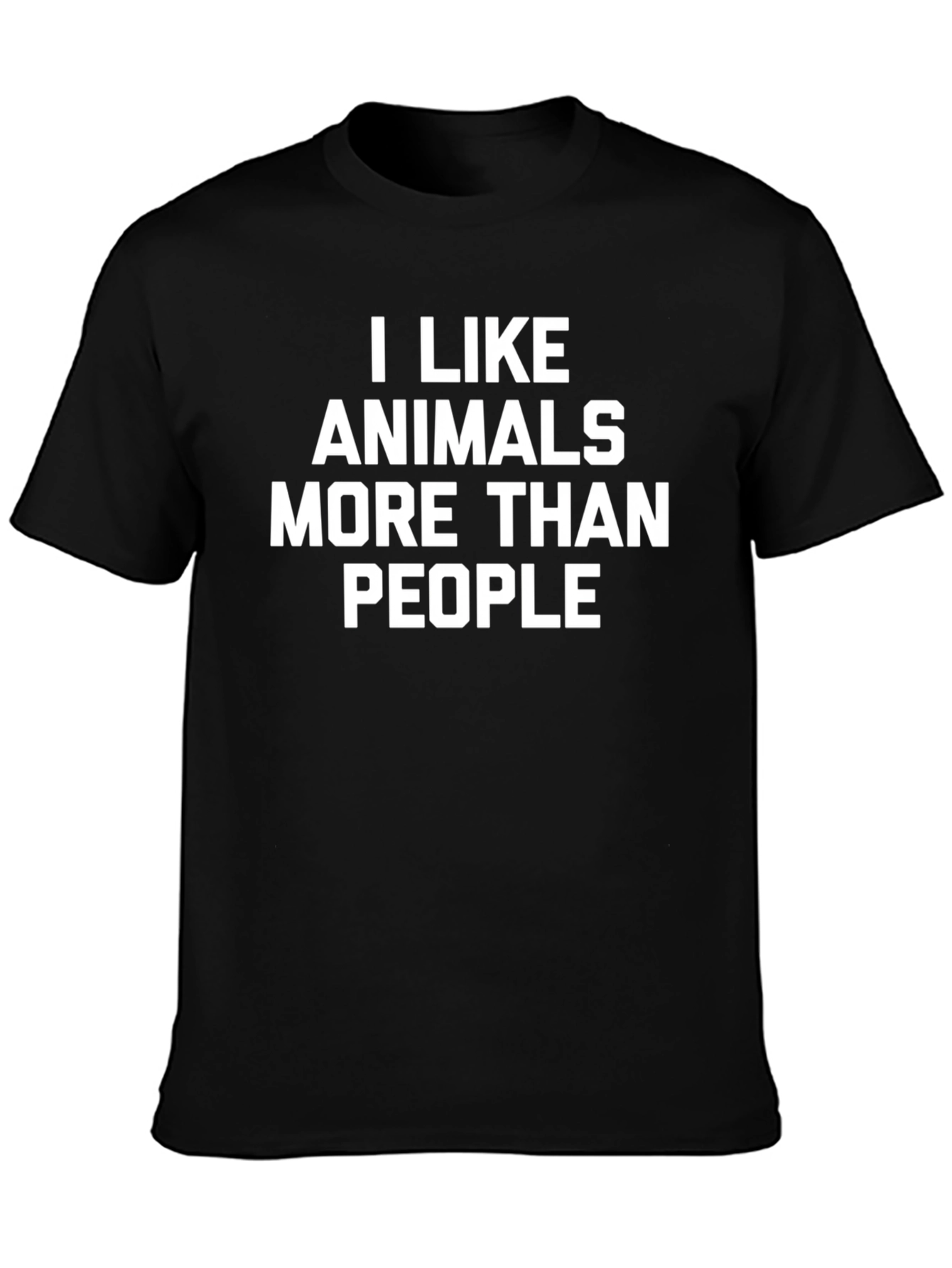 I Like Animals More Than People T-Shirt