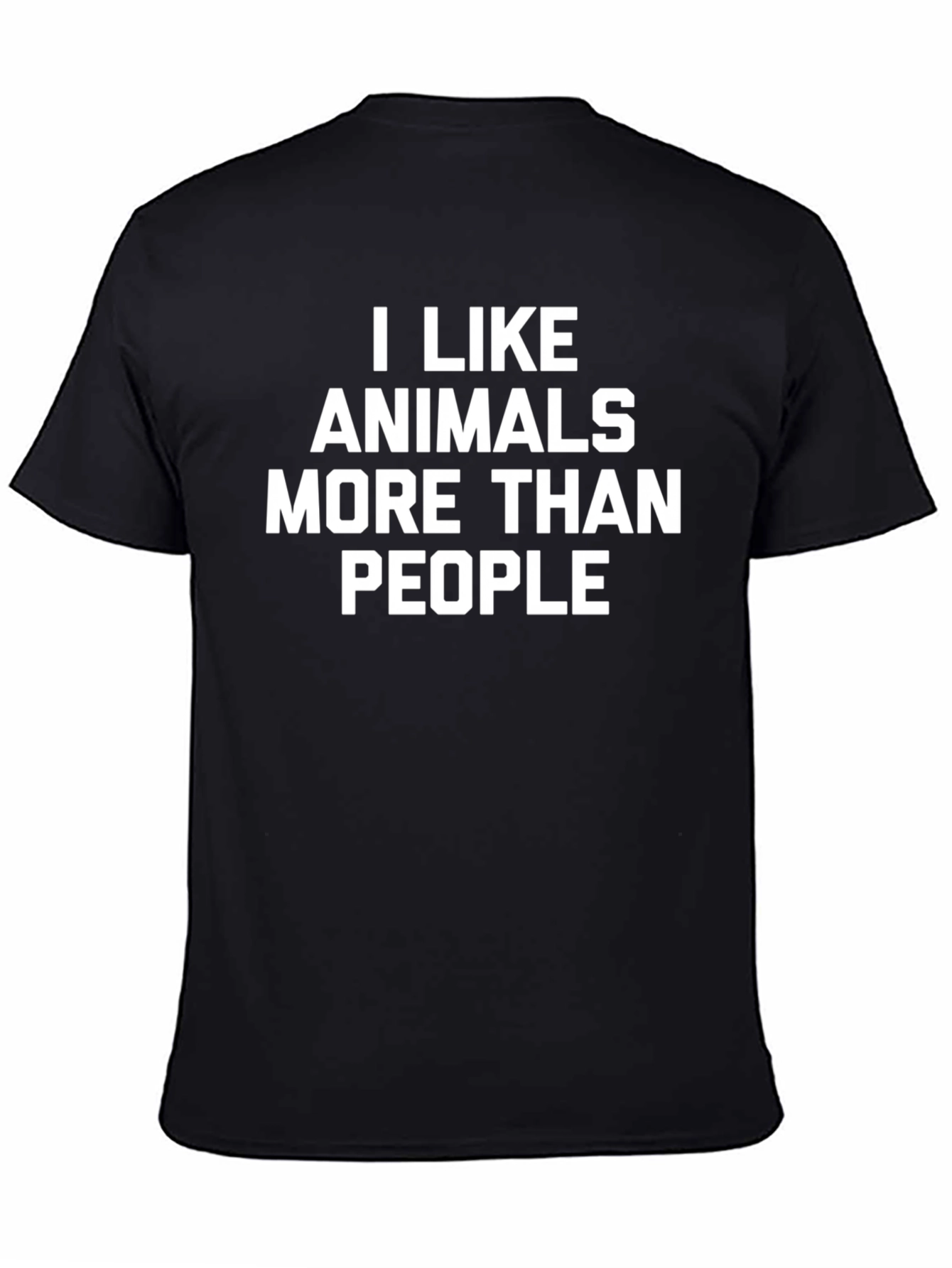 I Like Animals More Than People T-Shirt