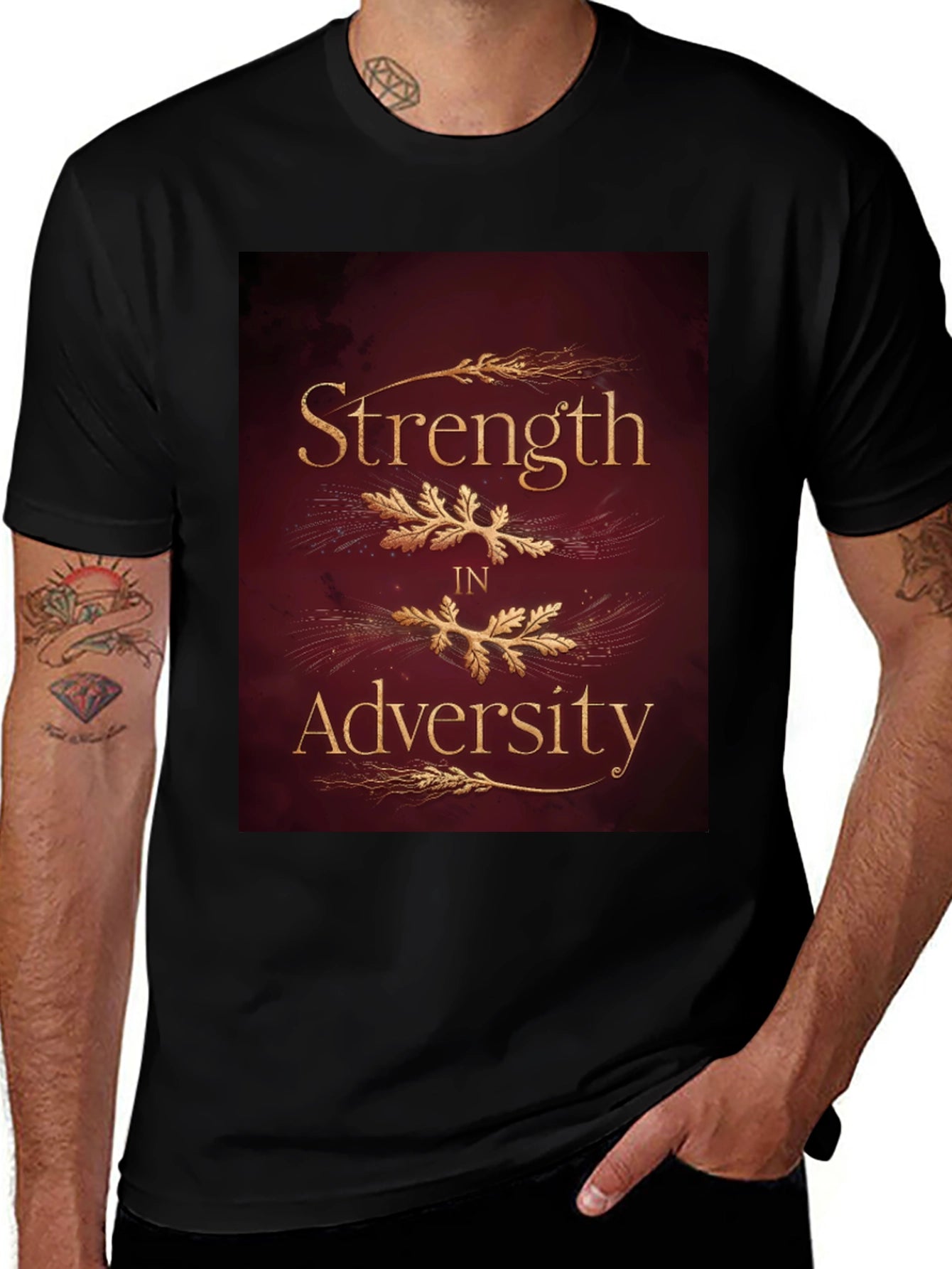 Strength In Adversity Graphic T-Shirt