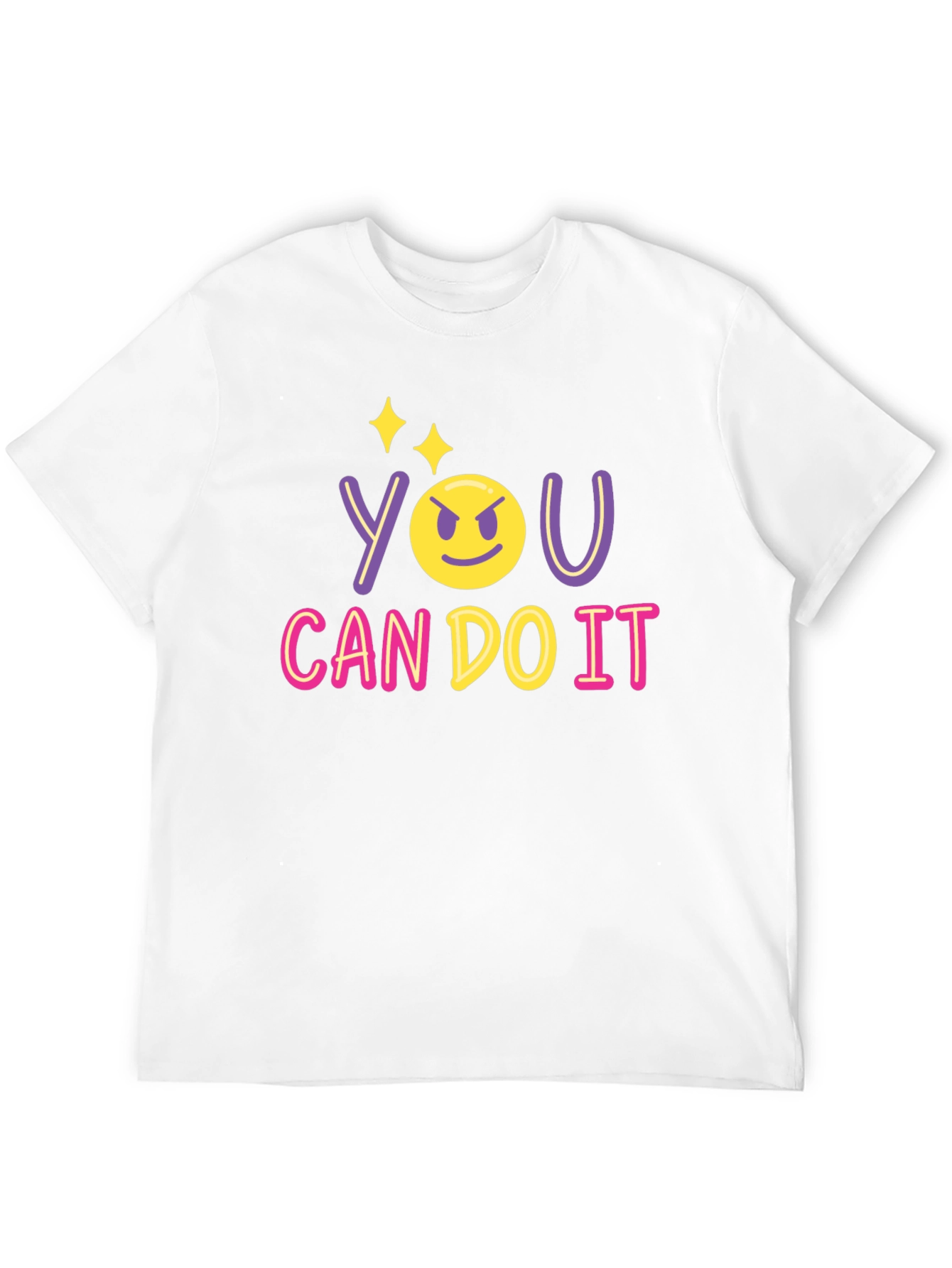 Motivational You Can Do It Graphic Tee