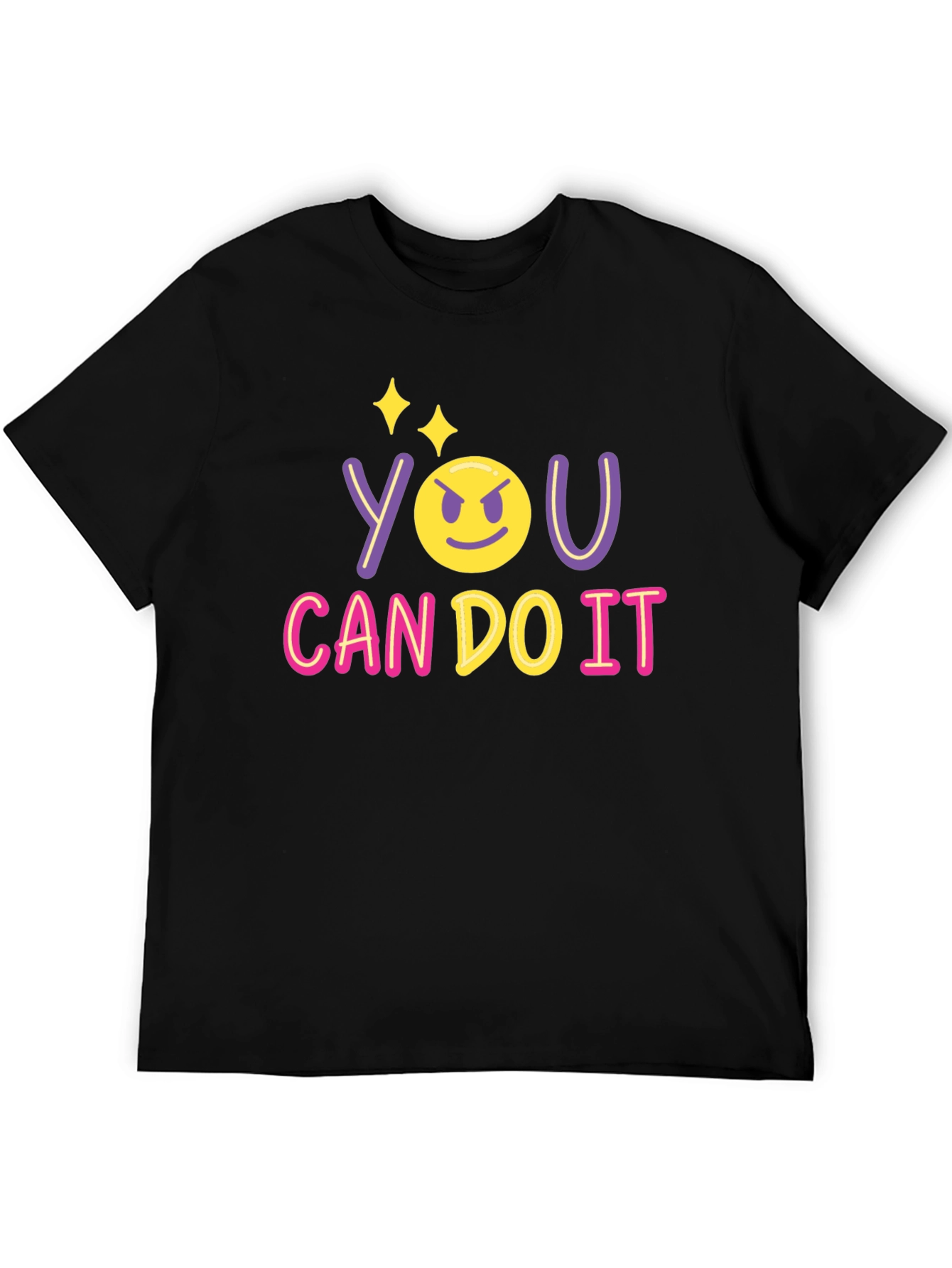 Motivational You Can Do It Graphic Tee