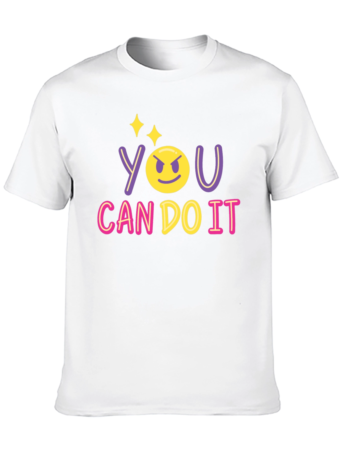 Motivational You Can Do It Graphic Tee