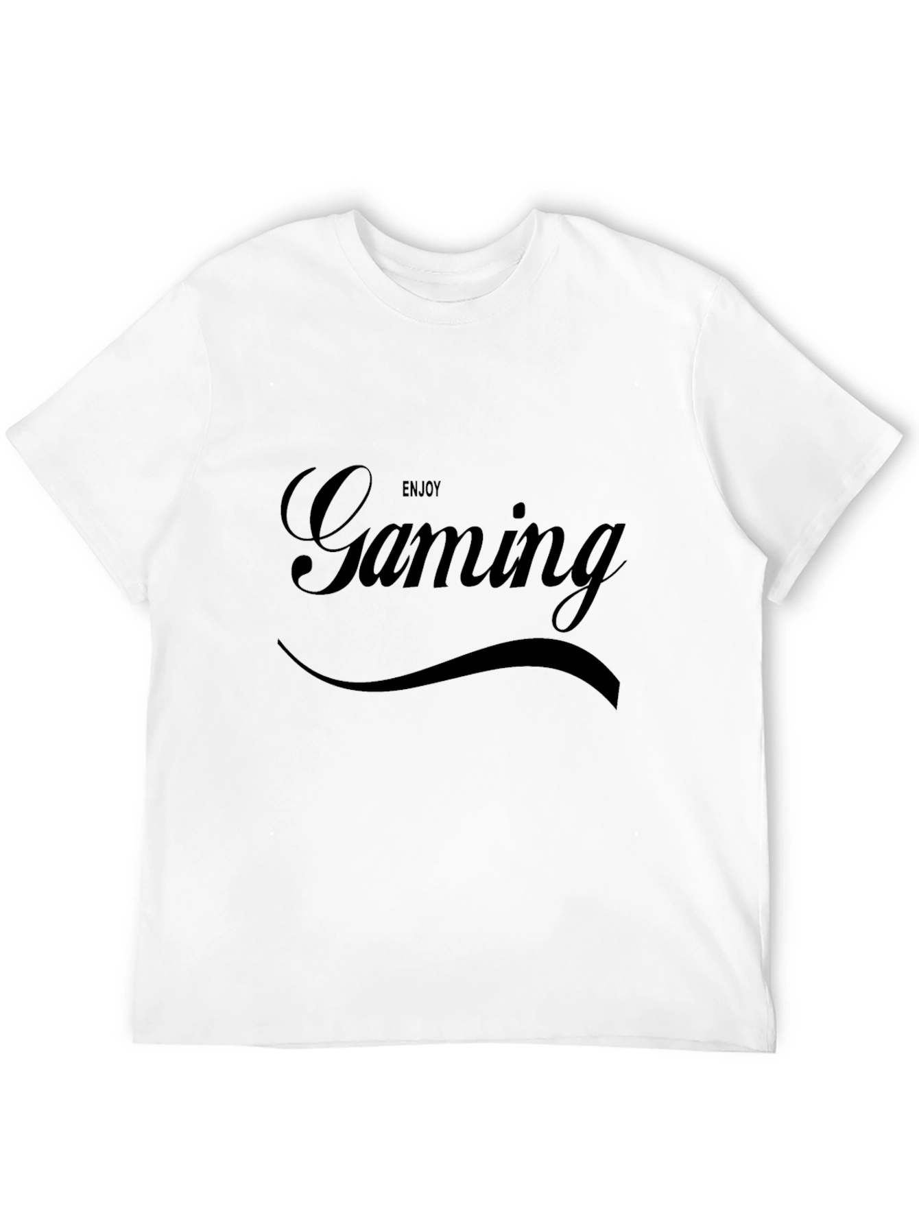 Enjoy Gaming T-Shirt - Classic Black Tee