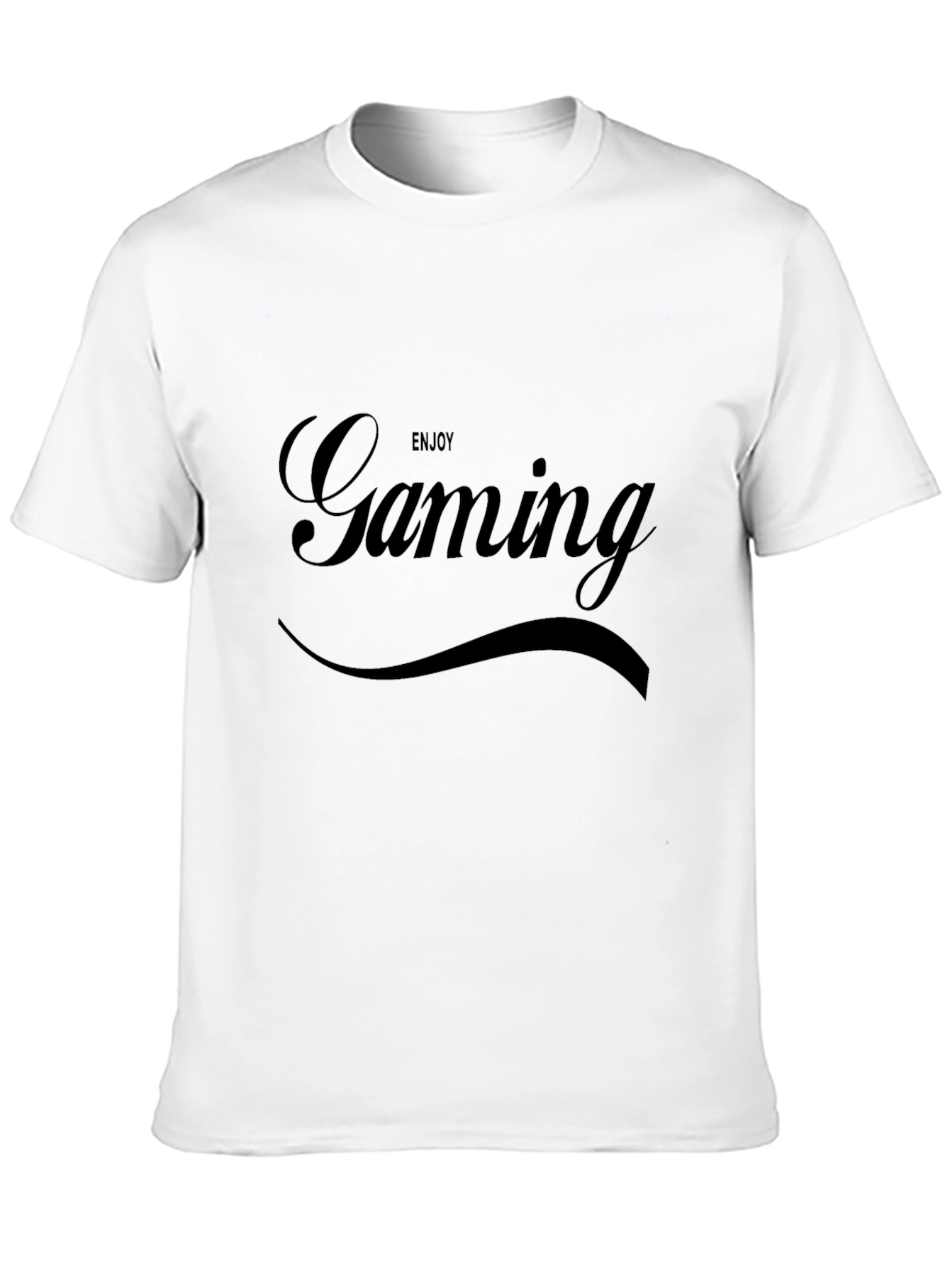 Enjoy Gaming T-Shirt - Classic Black Tee