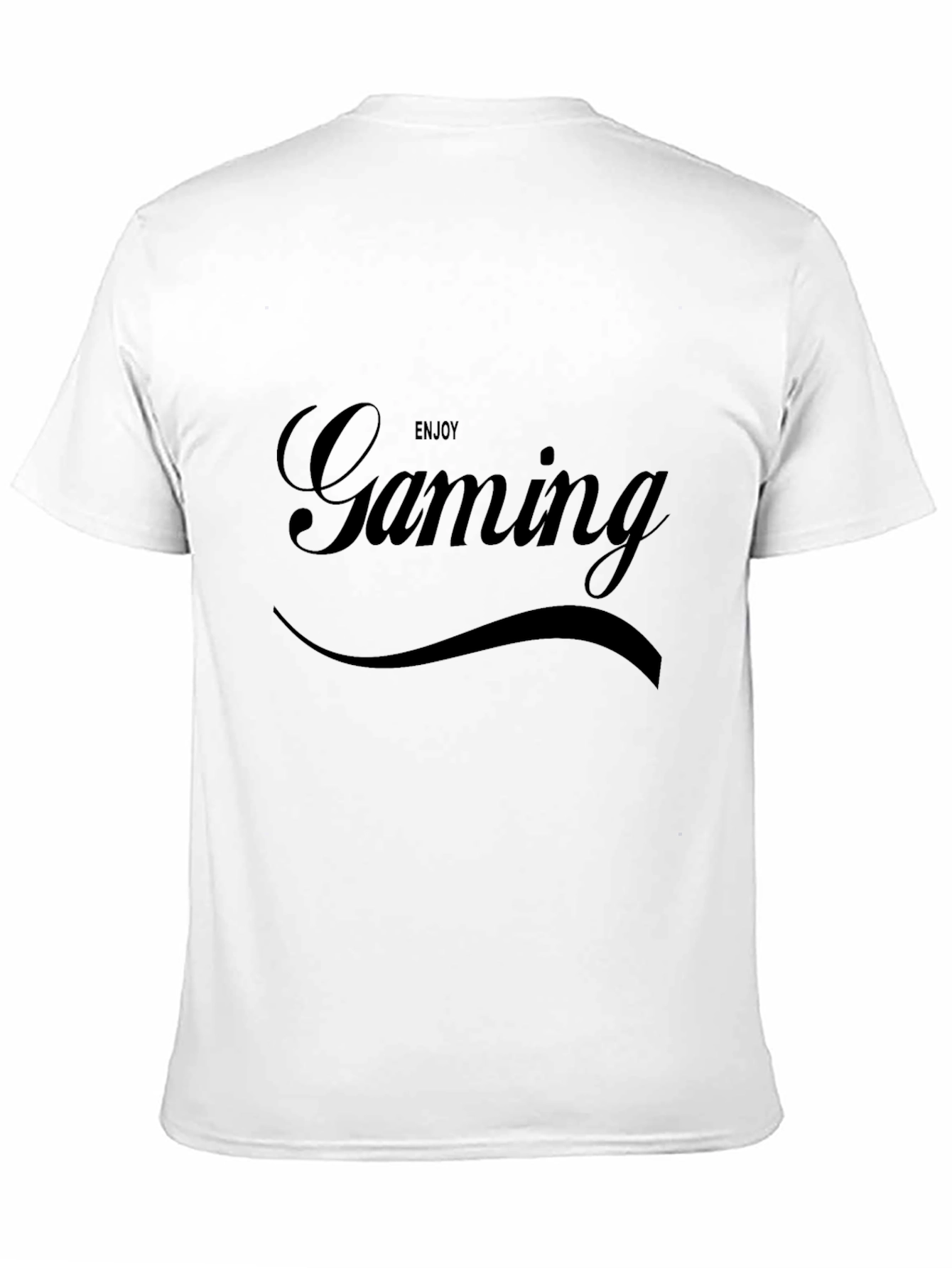 Enjoy Gaming T-Shirt - Classic Black Tee