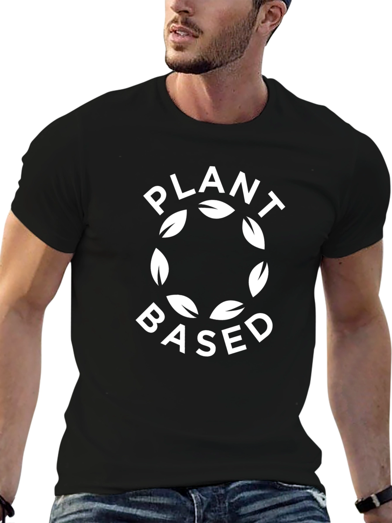 Plant Based Graphic Tee - Black