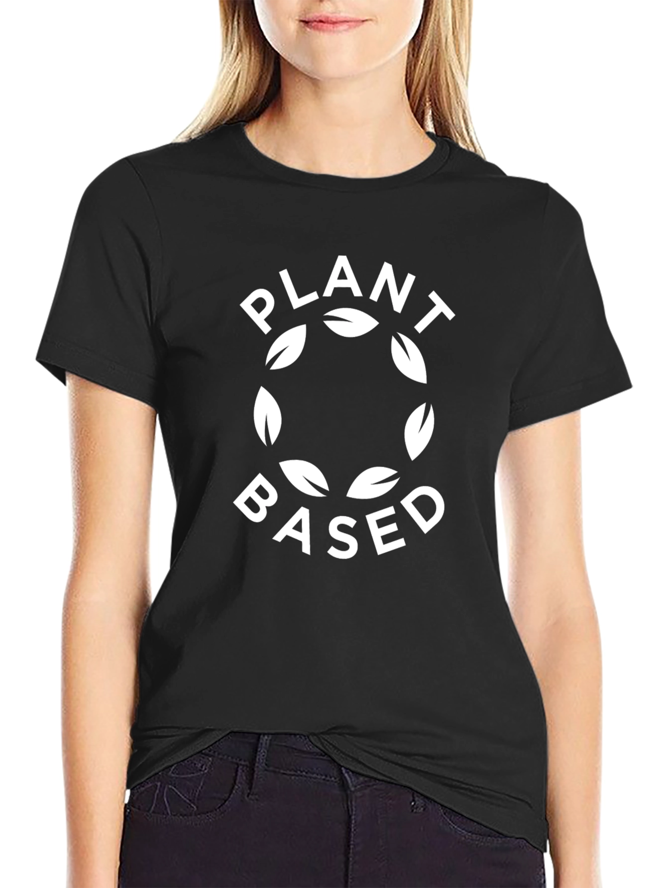 Plant Based Graphic Tee - Black