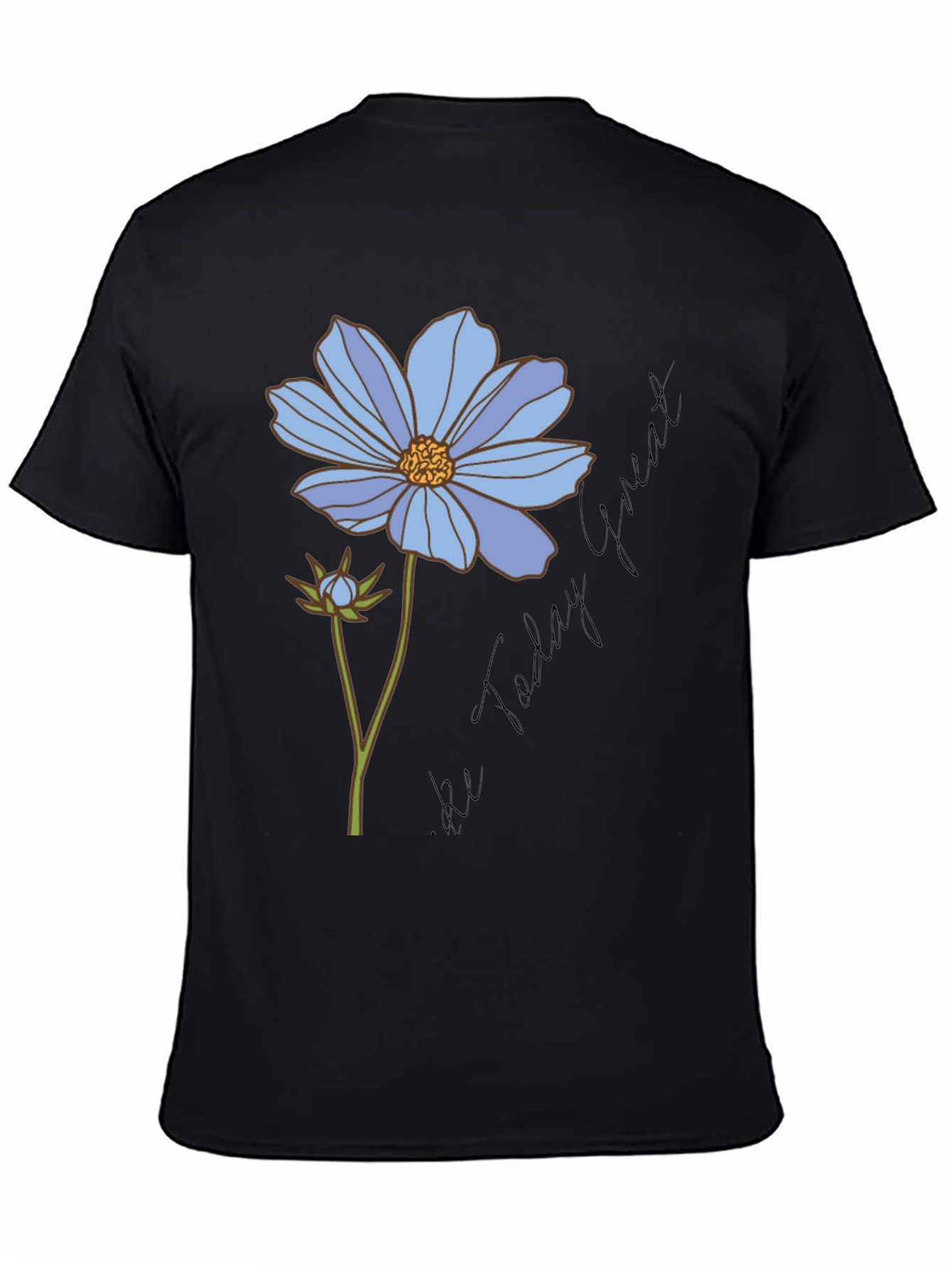 Floral Graphic T-Shirt - Be Today Great