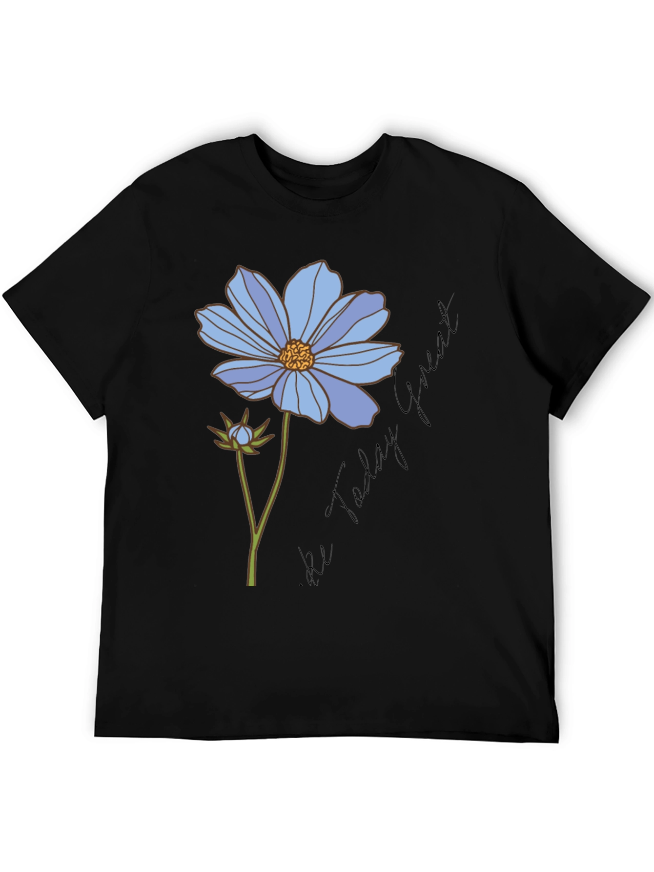 Floral Graphic T-Shirt - Be Today Great