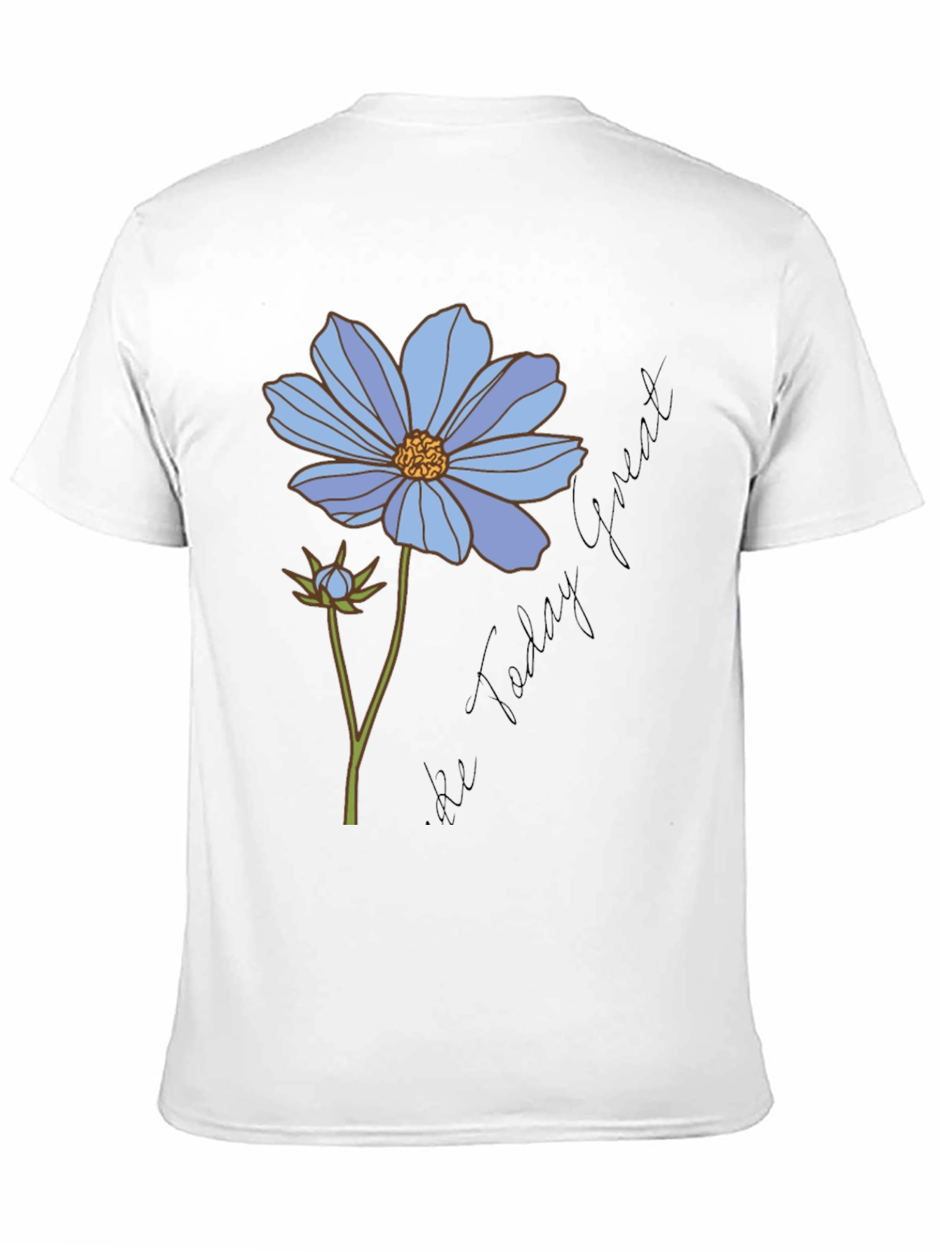 Floral Graphic T-Shirt - Be Today Great