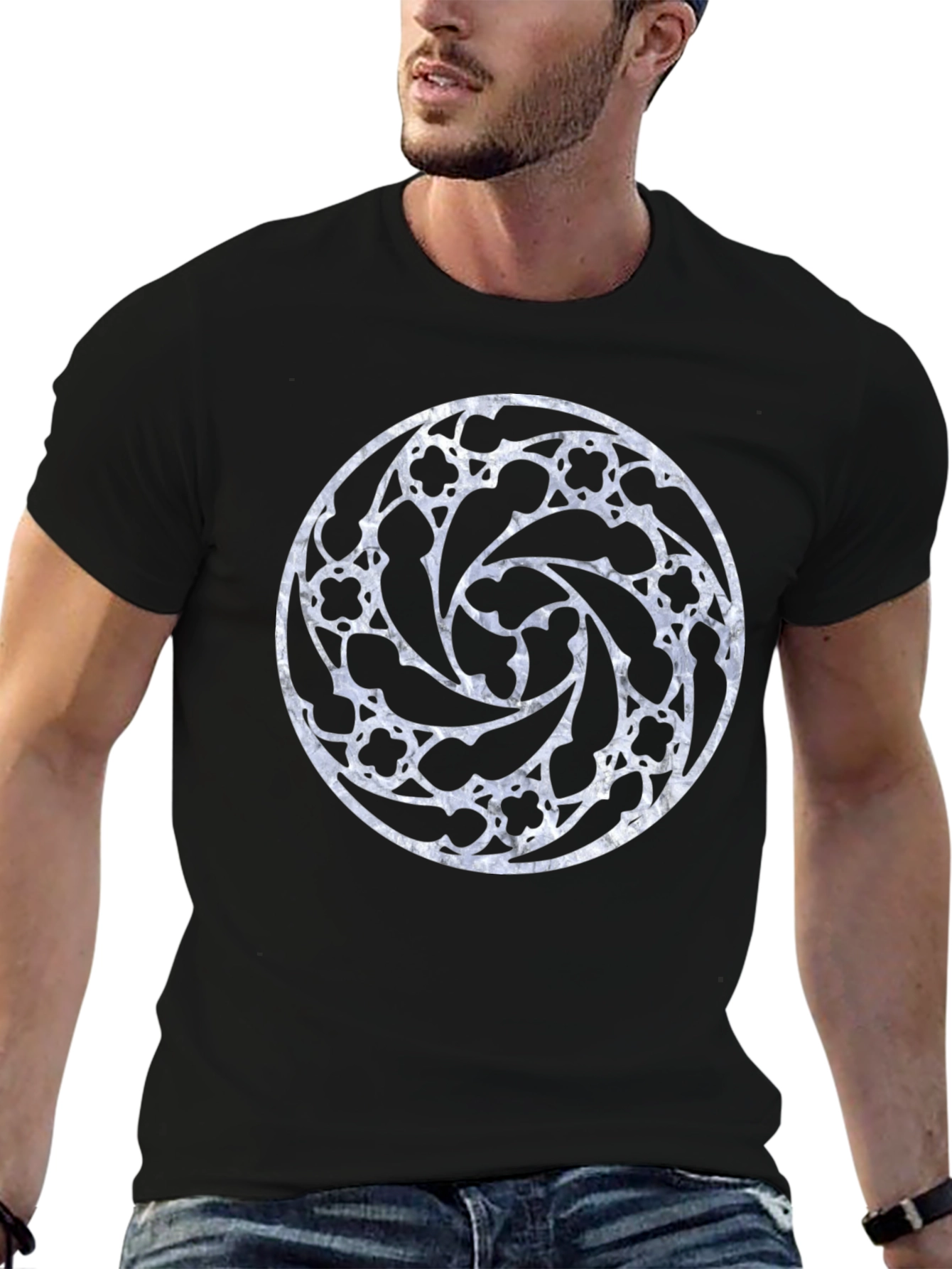 Geometric Pattern T-Shirt