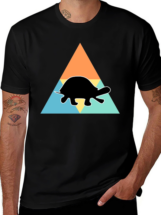 Turtle Graphic Tee: Retro Style Shirt