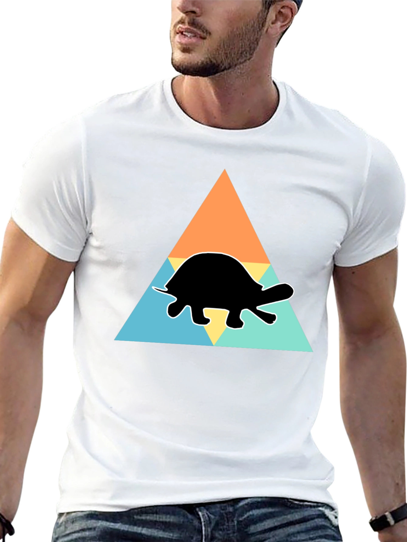 Turtle Graphic Tee: Retro Style Shirt