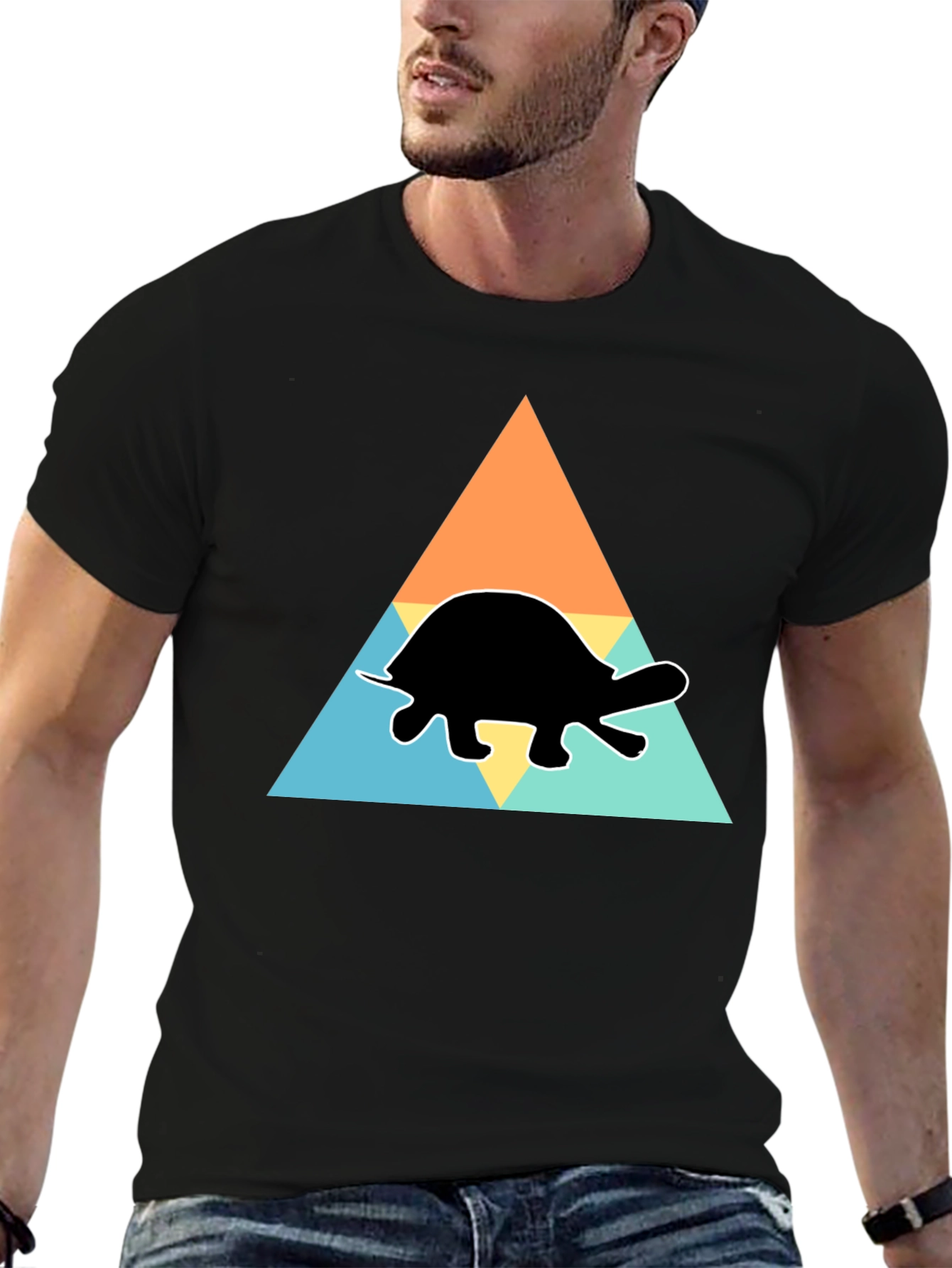 Turtle Graphic Tee: Retro Style Shirt