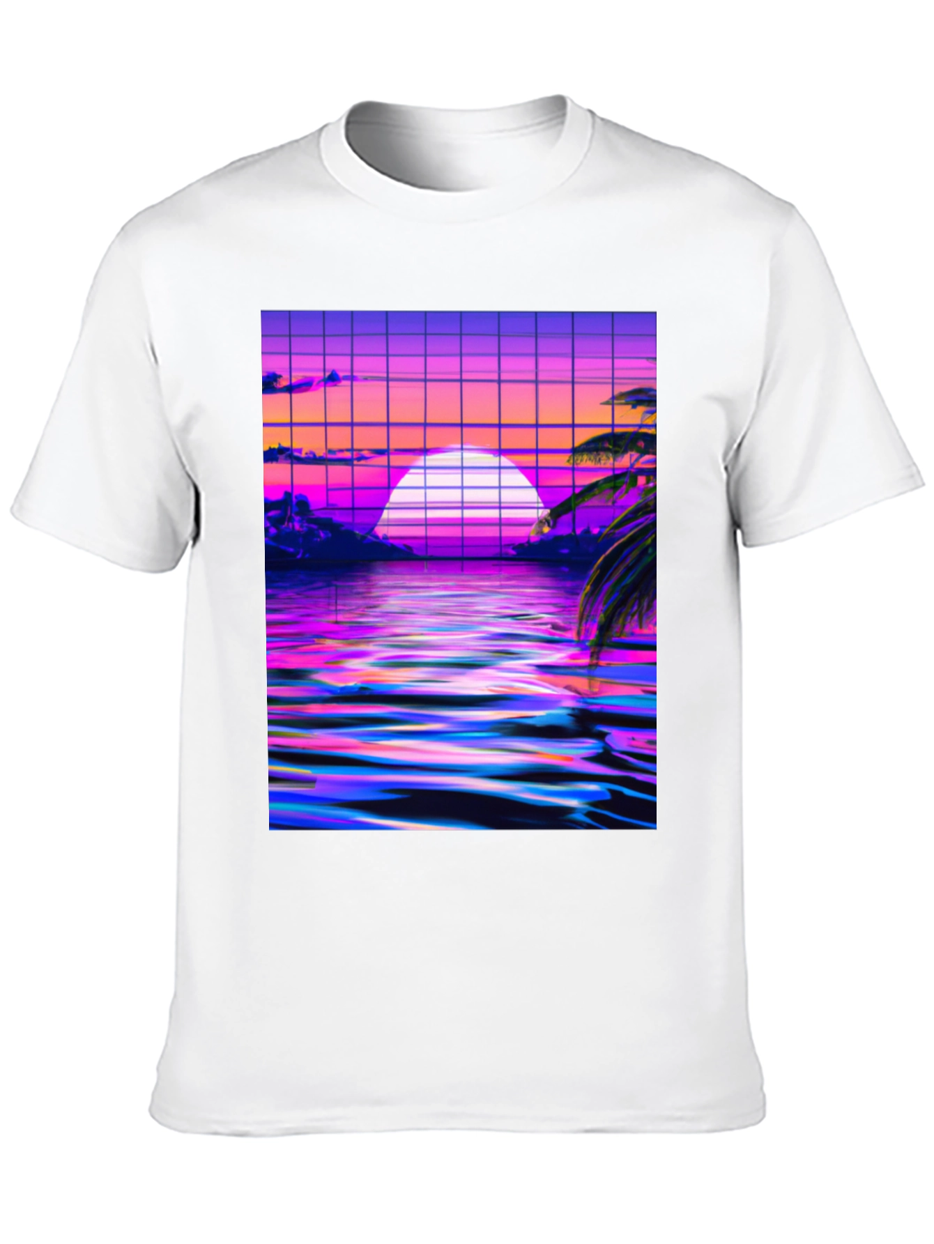 Vaporwave Sunset Graphic Tee