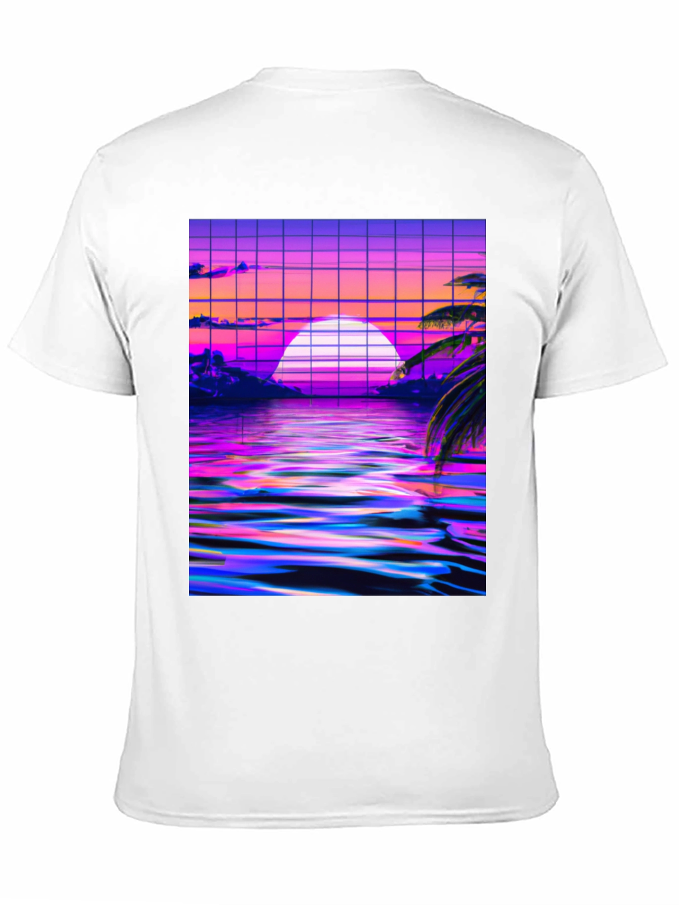 Vaporwave Sunset Graphic Tee